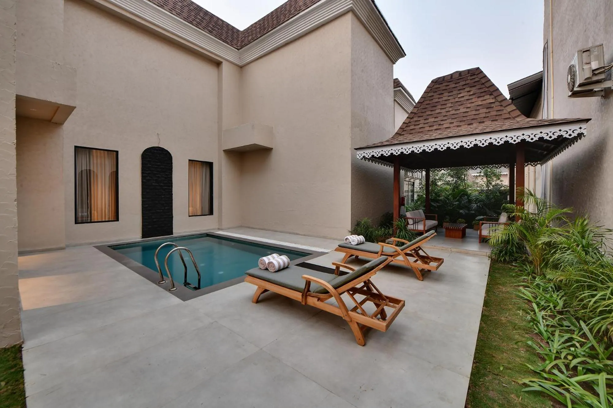 Pool view in Maira Resort and Convention Centre