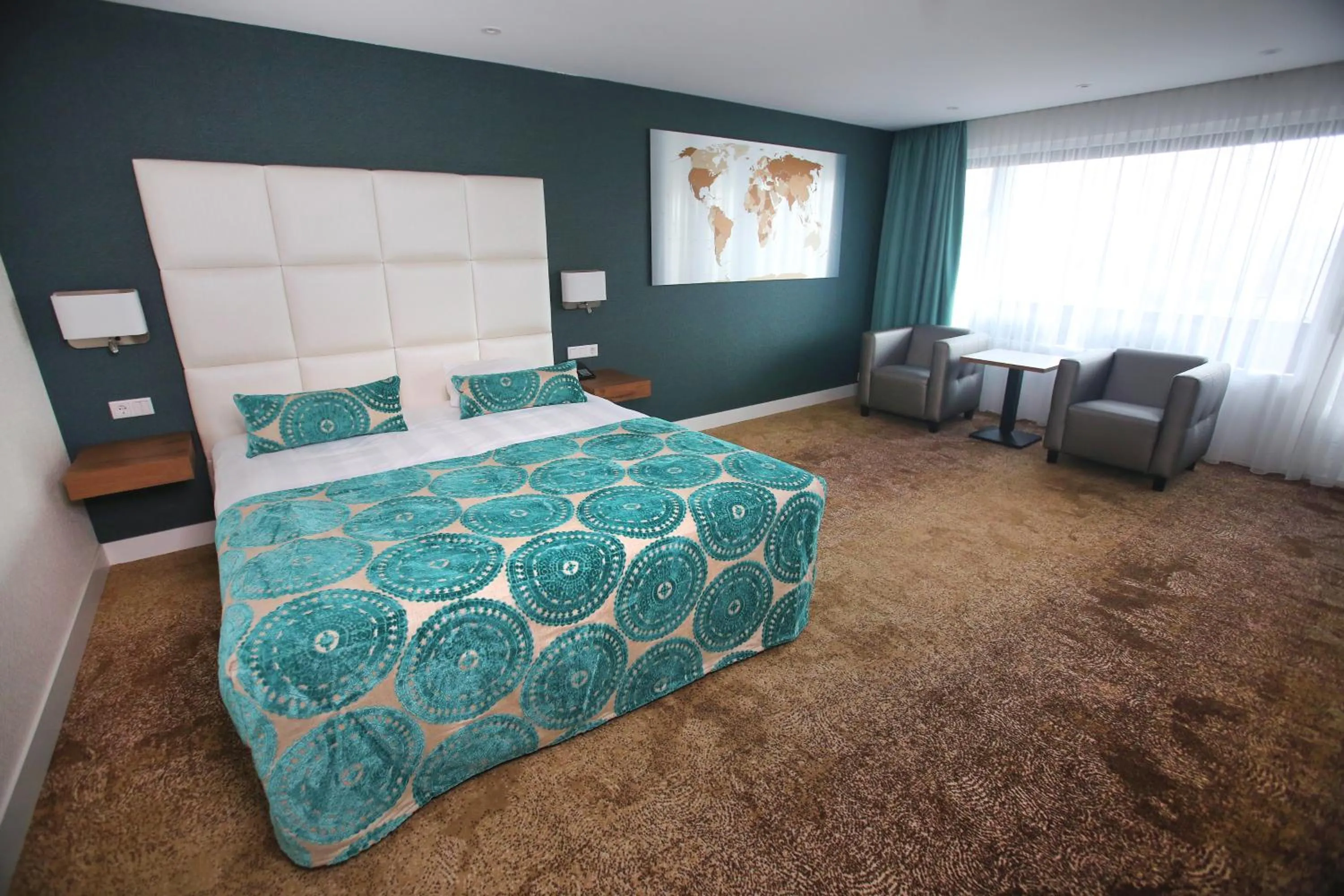 Photo of the whole room, Bed in Van der Valk Hotel Akersloot / A9 ALKMAAR