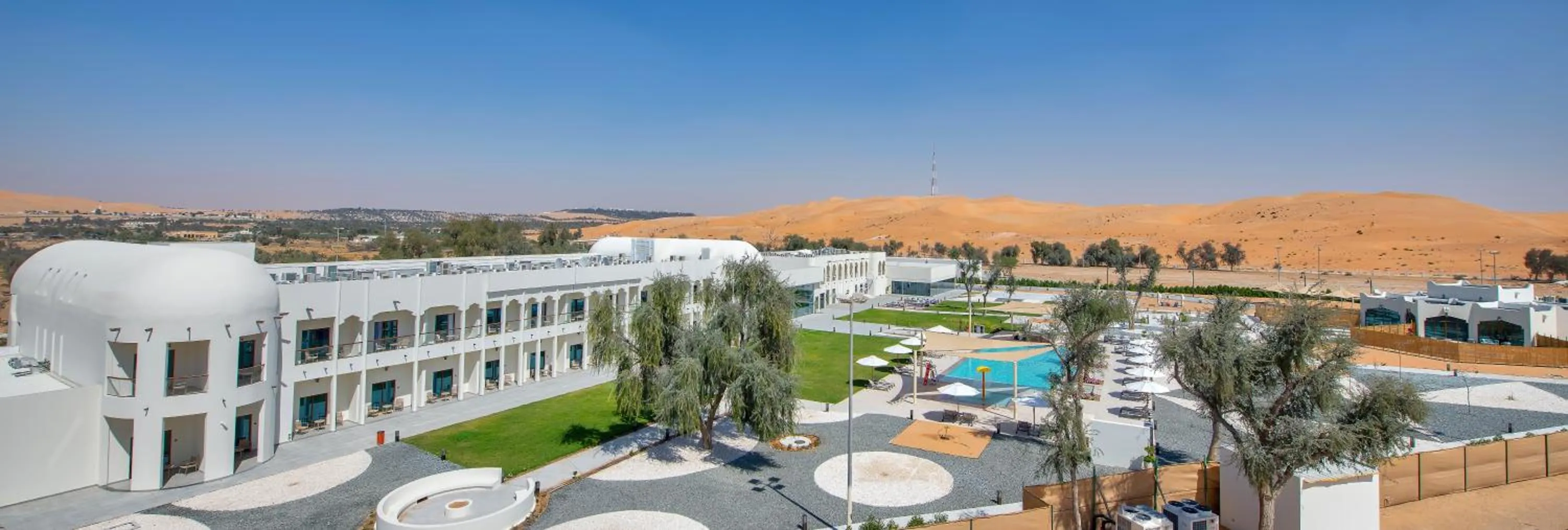 Property building in Western Hotel Liwa