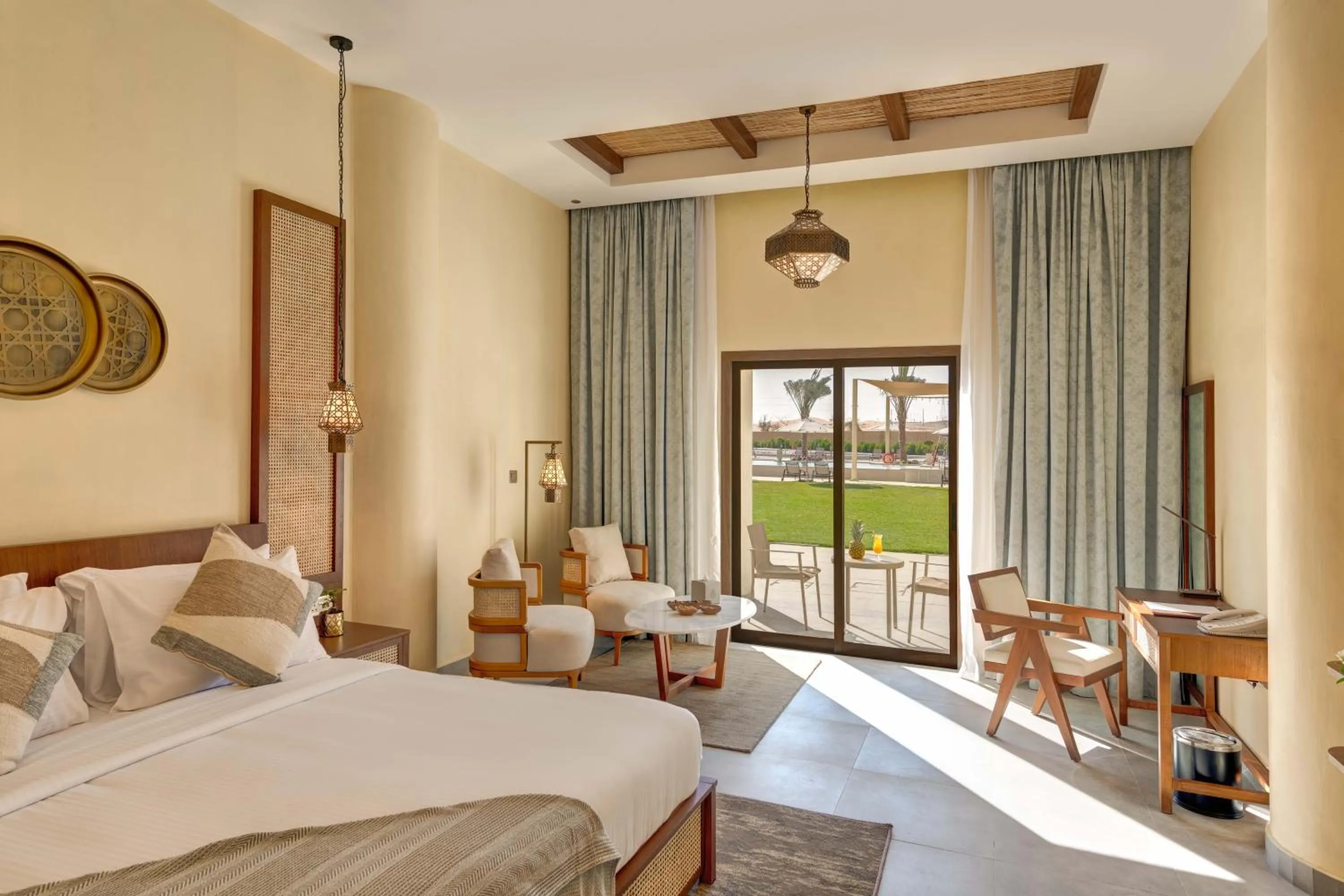 Photo of the whole room, Bed in Western Hotel Liwa