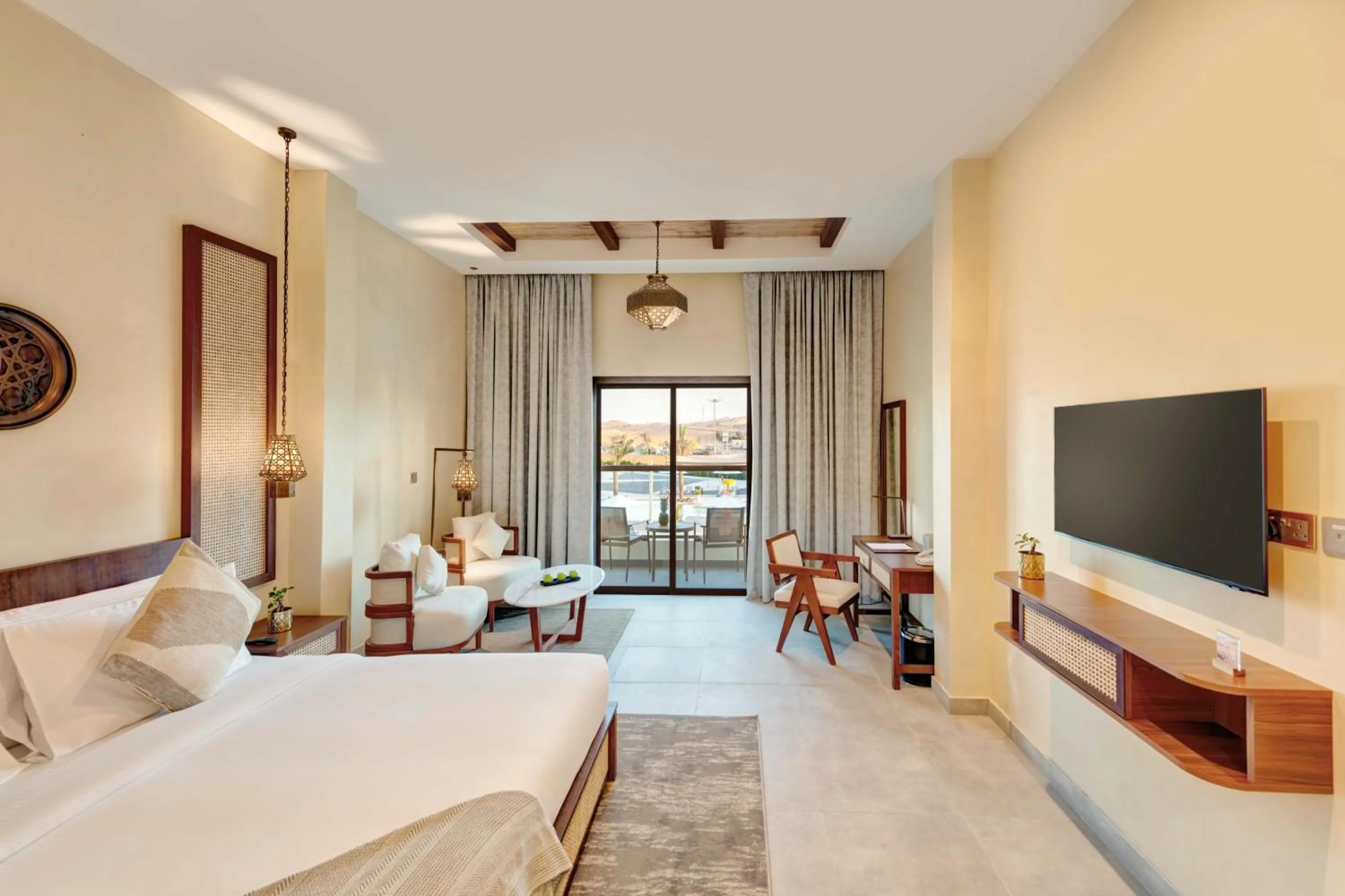 Photo of the whole room, Bed in Western Hotel Liwa