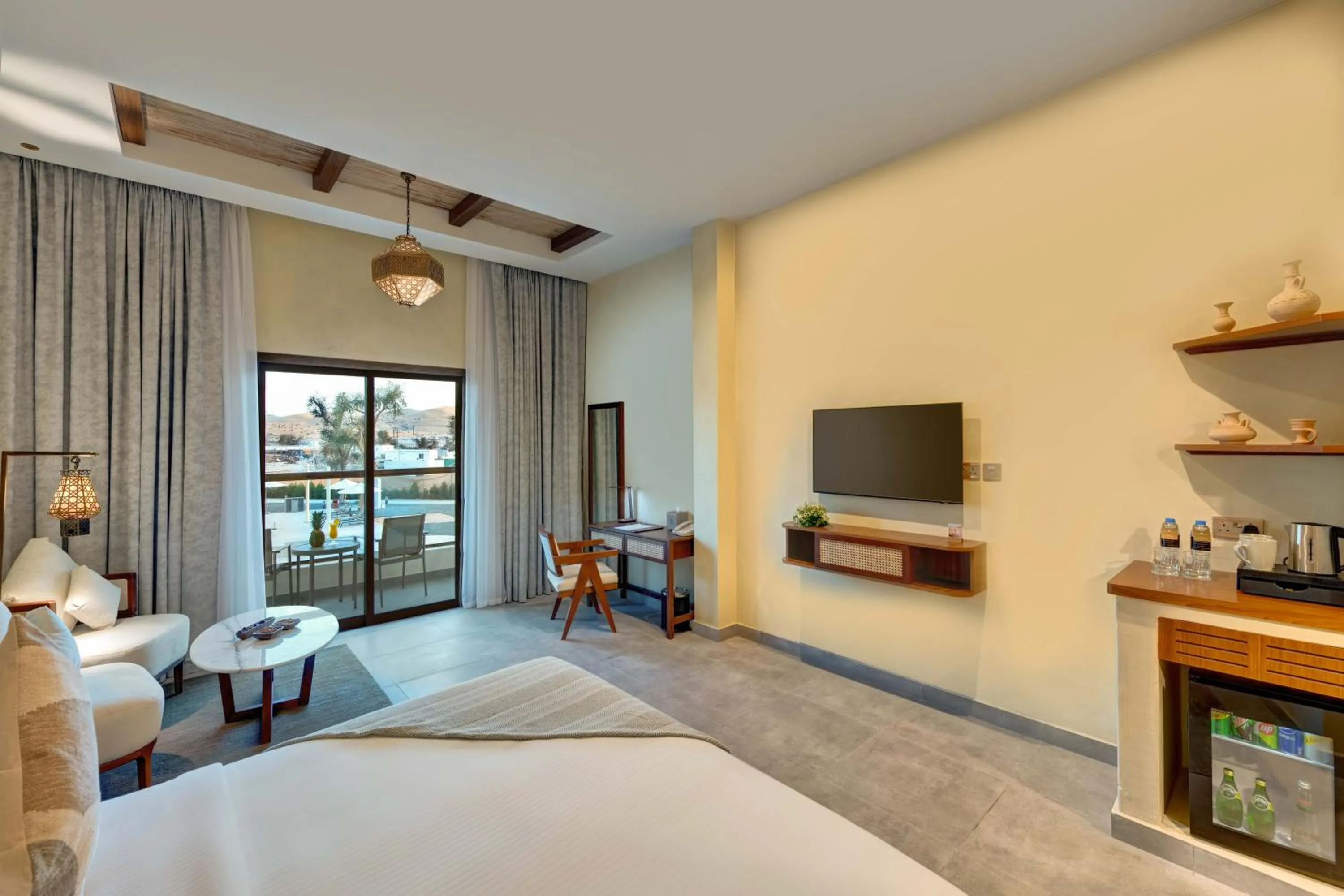 Photo of the whole room, Bed in Western Hotel Liwa
