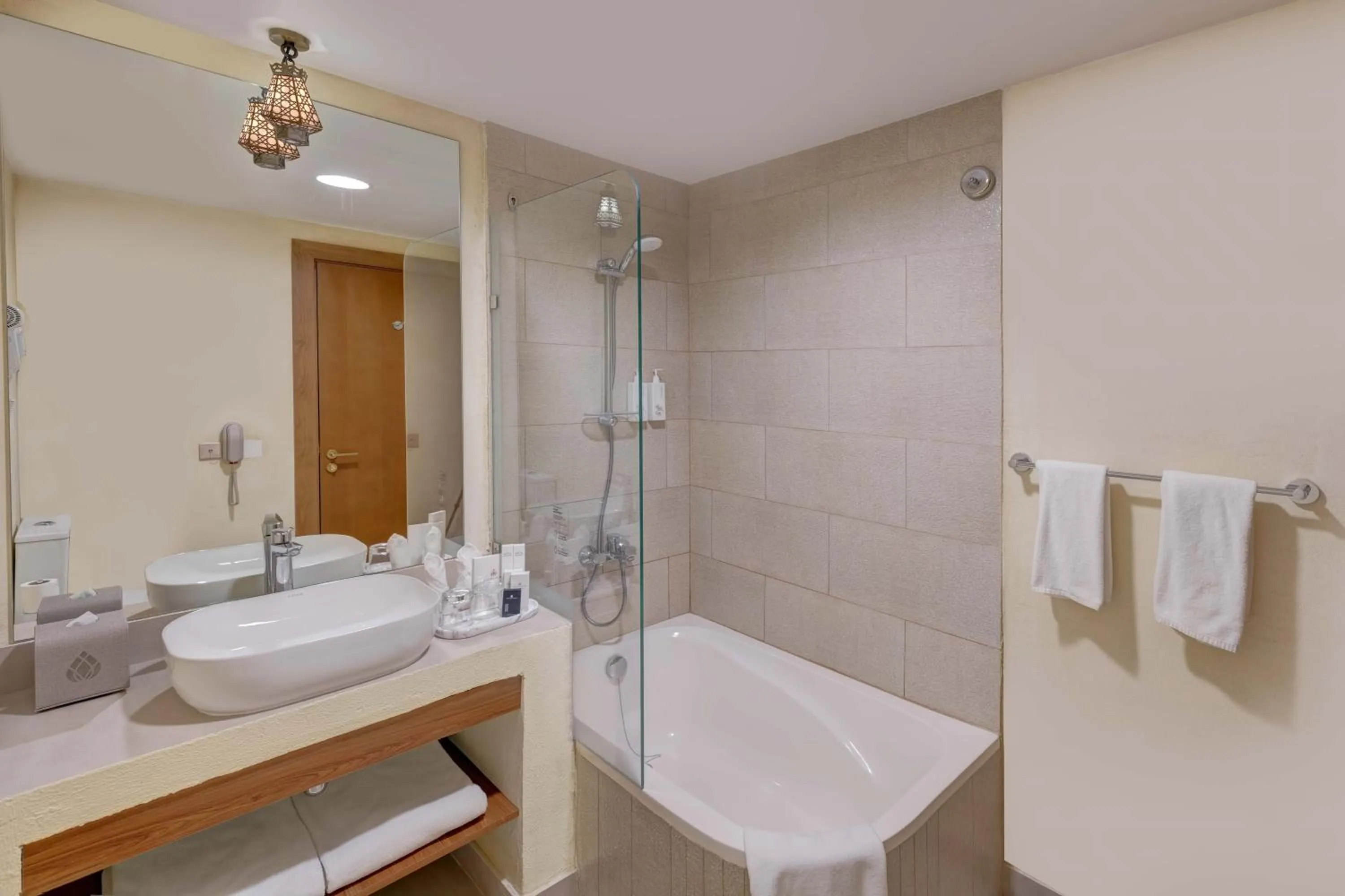 Shower in Western Hotel Liwa