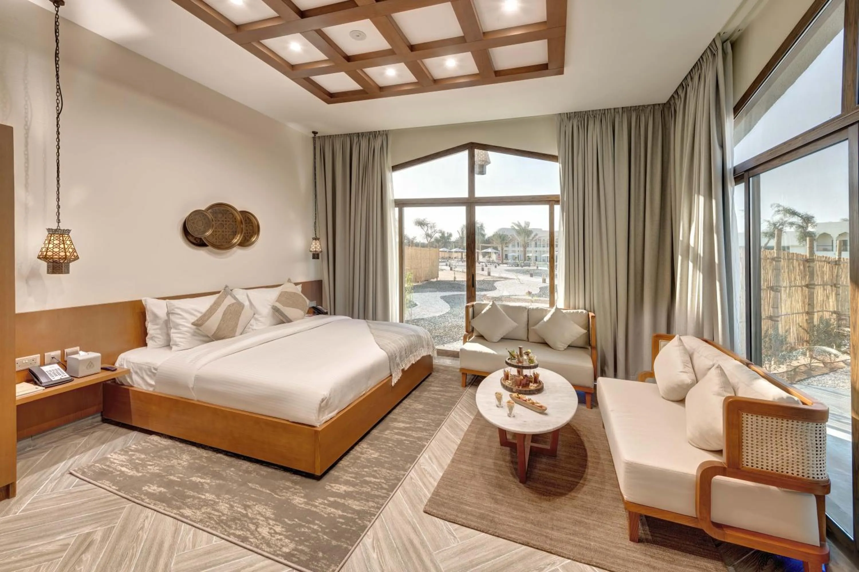 Photo of the whole room, Bed in Western Hotel Liwa
