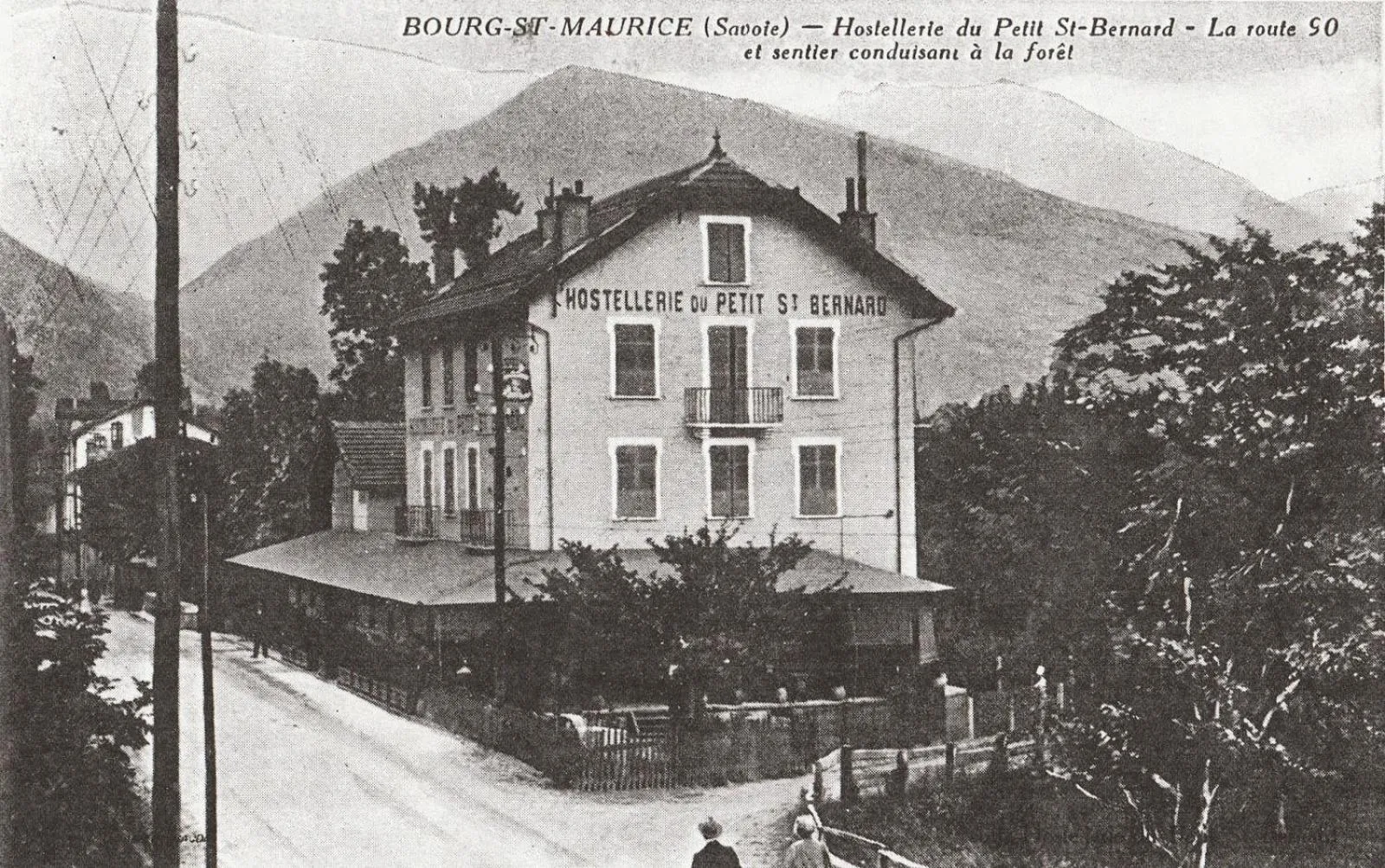 Landmark view in Hostellerie du Petit Saint Bernard