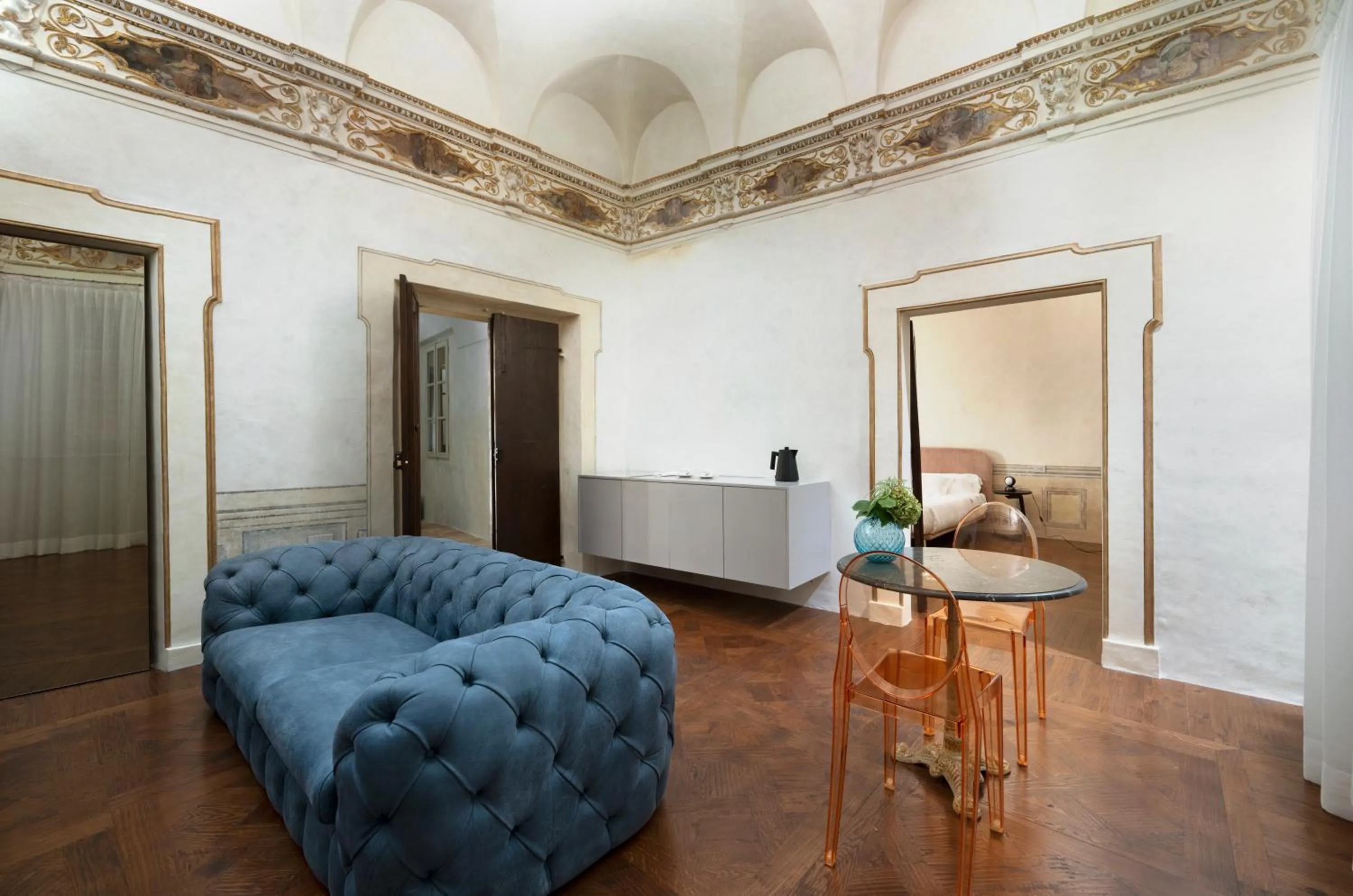 Living room in Palazzo Giusti Suites and Spa