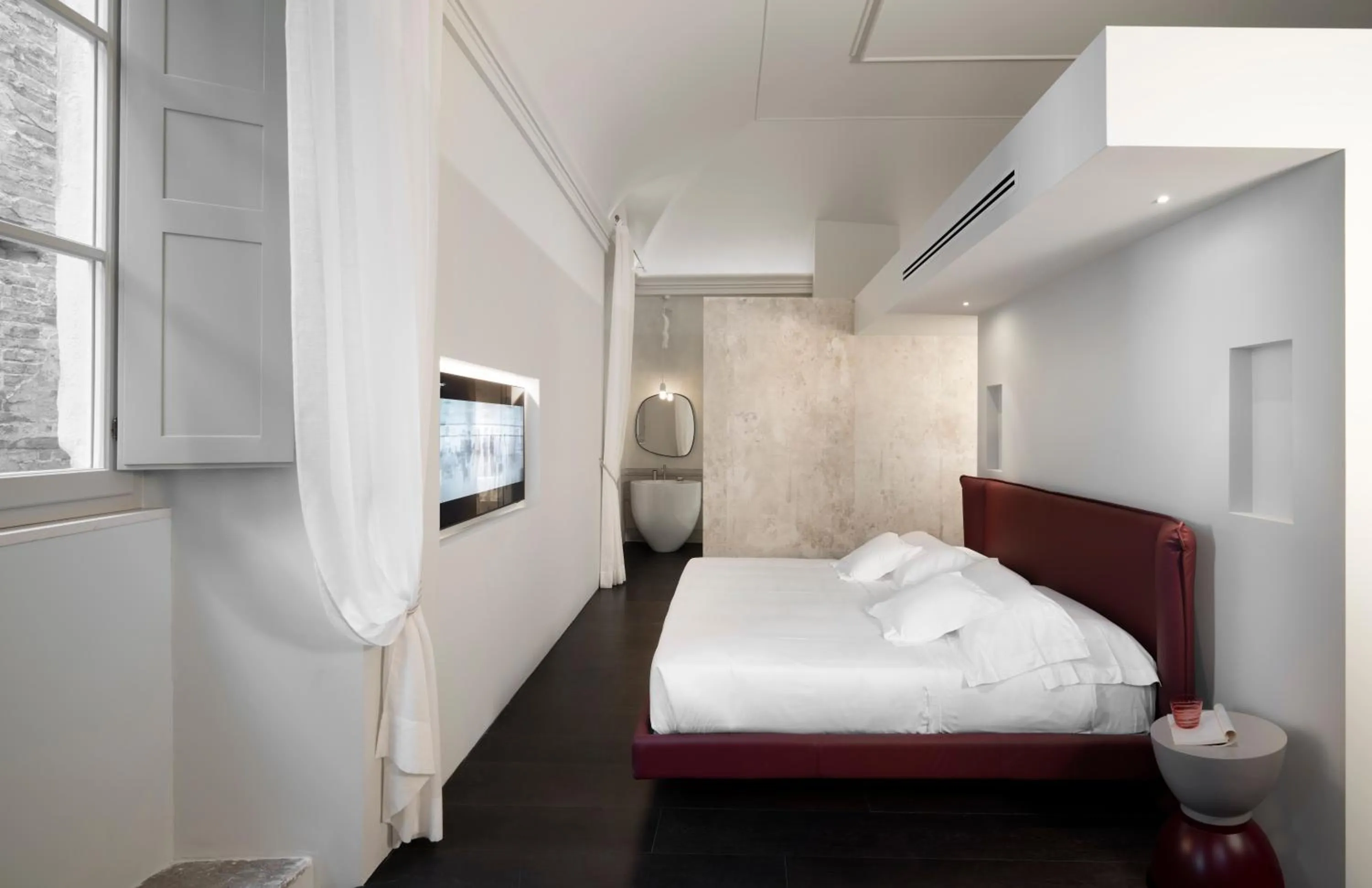 Bed in Palazzo Giusti Suites and Spa