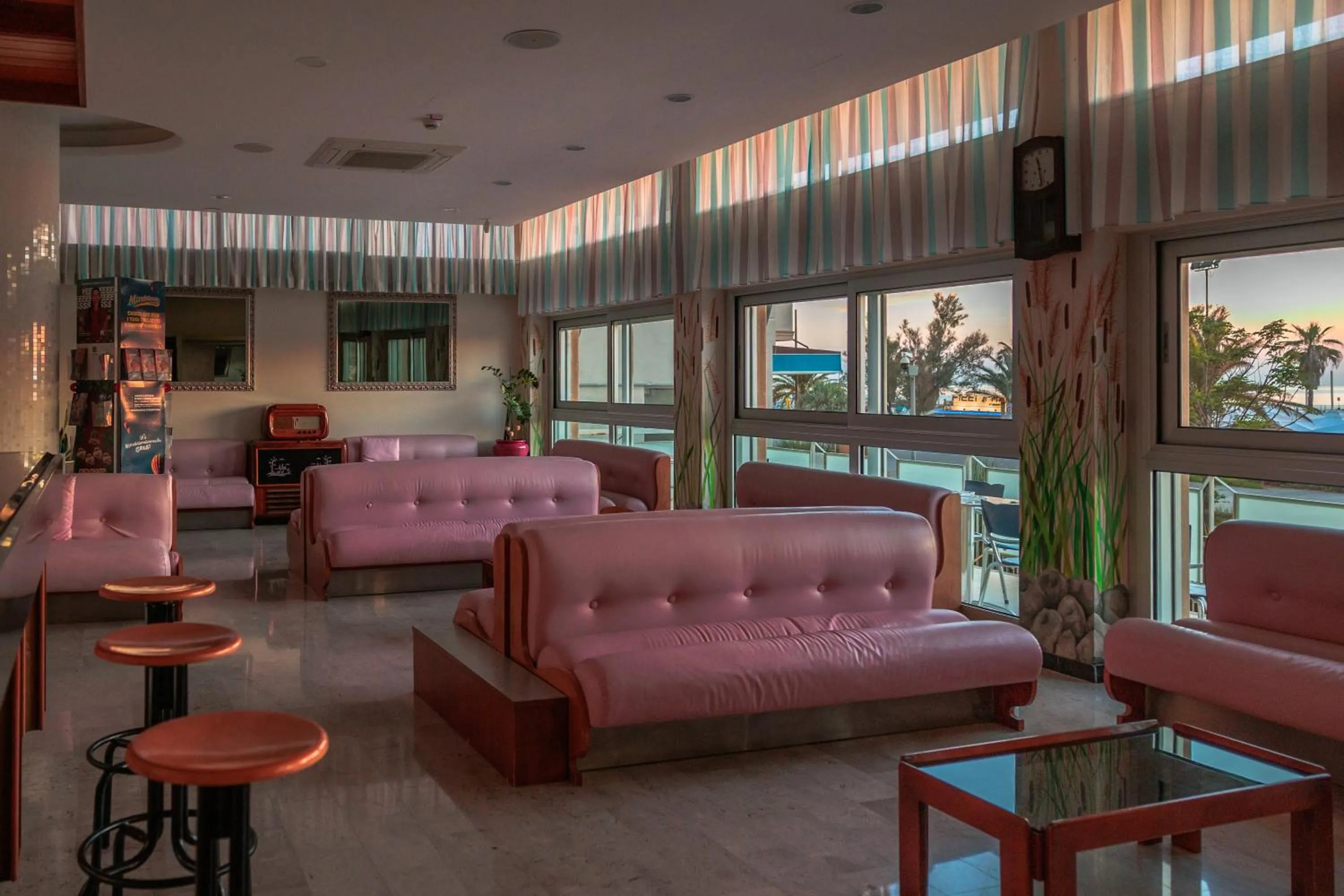 Lobby or reception in Hotel Centrale Miramare