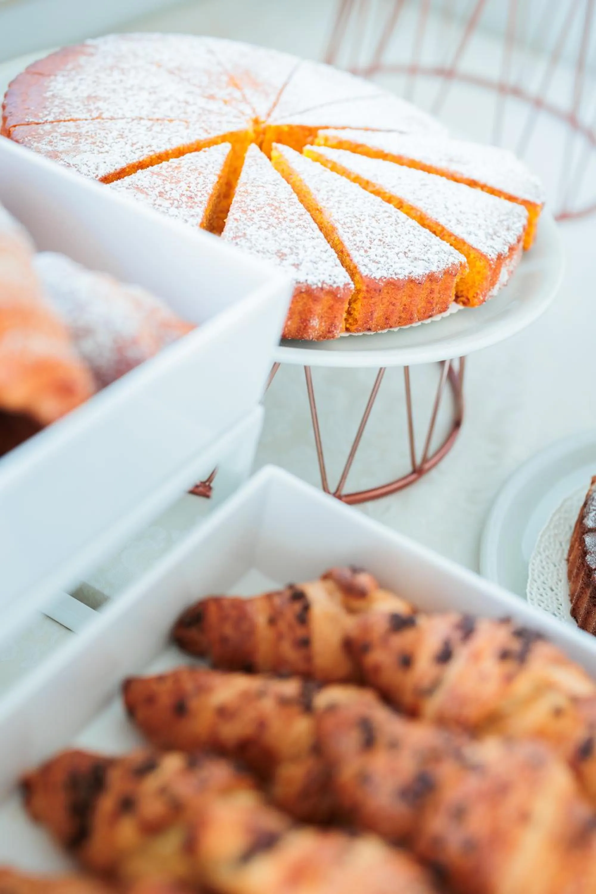 Breakfast in Hotel Centrale Miramare