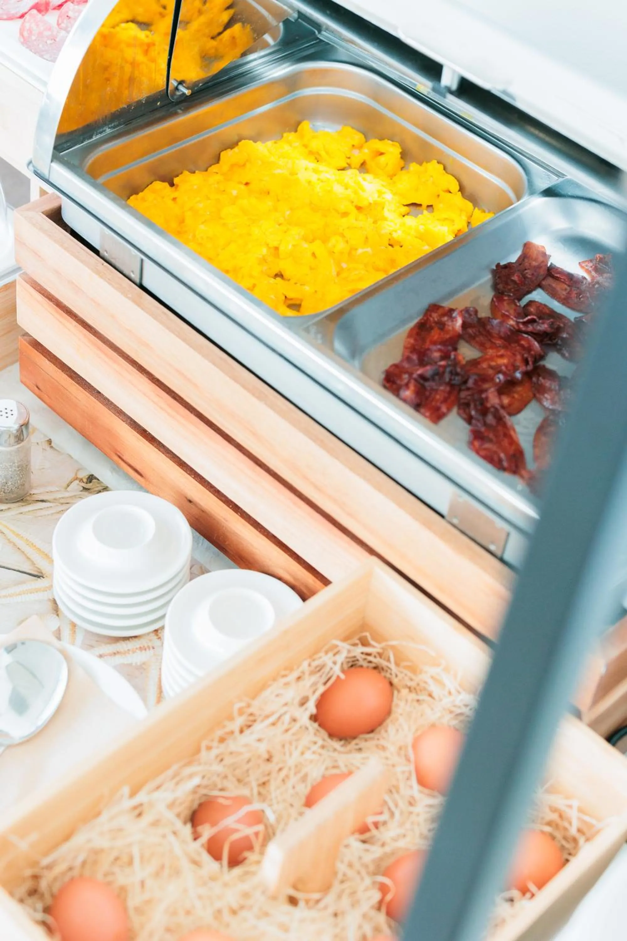 Breakfast in Hotel Centrale Miramare