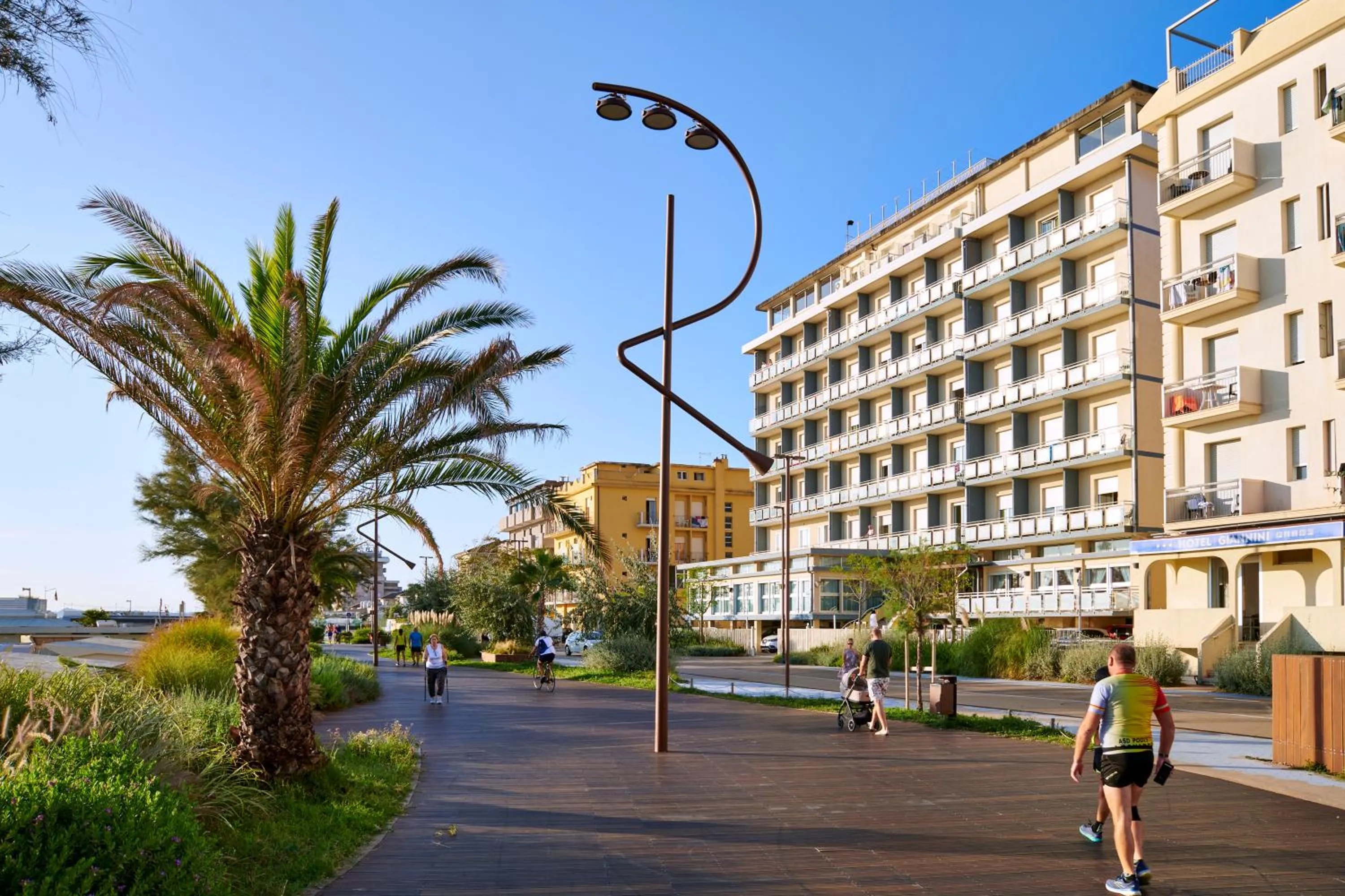 Property building in Hotel Centrale Miramare