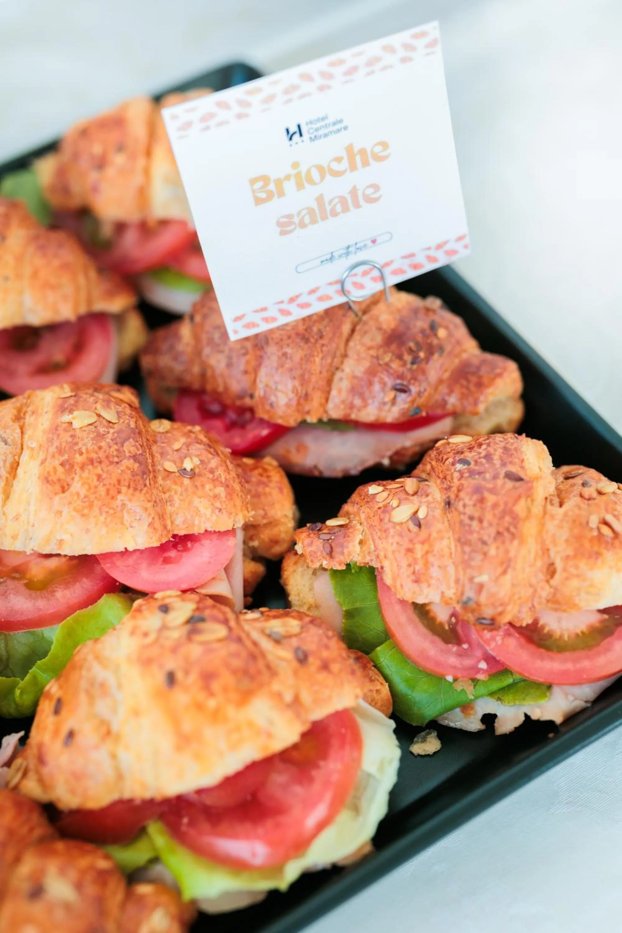 Breakfast in Hotel Centrale Miramare