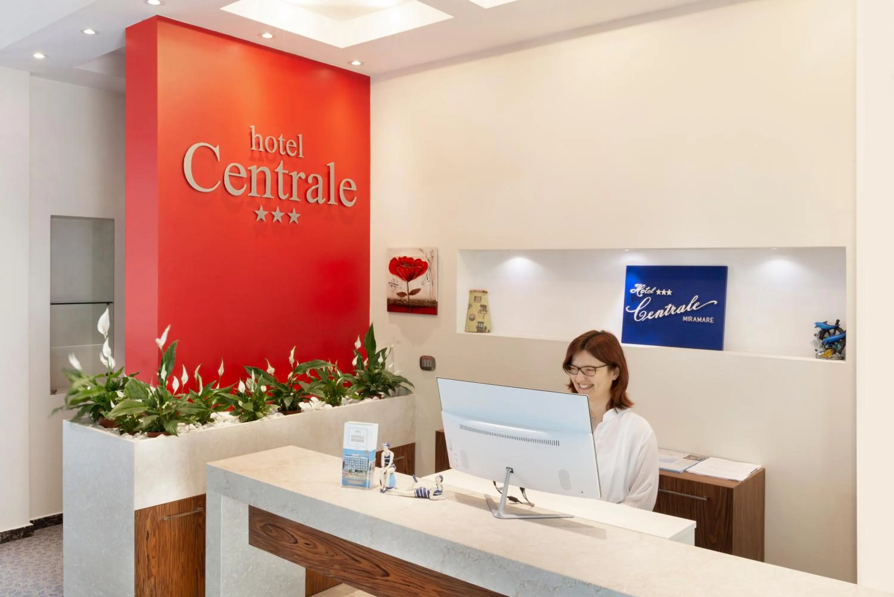 Property logo or sign in Hotel Centrale Miramare