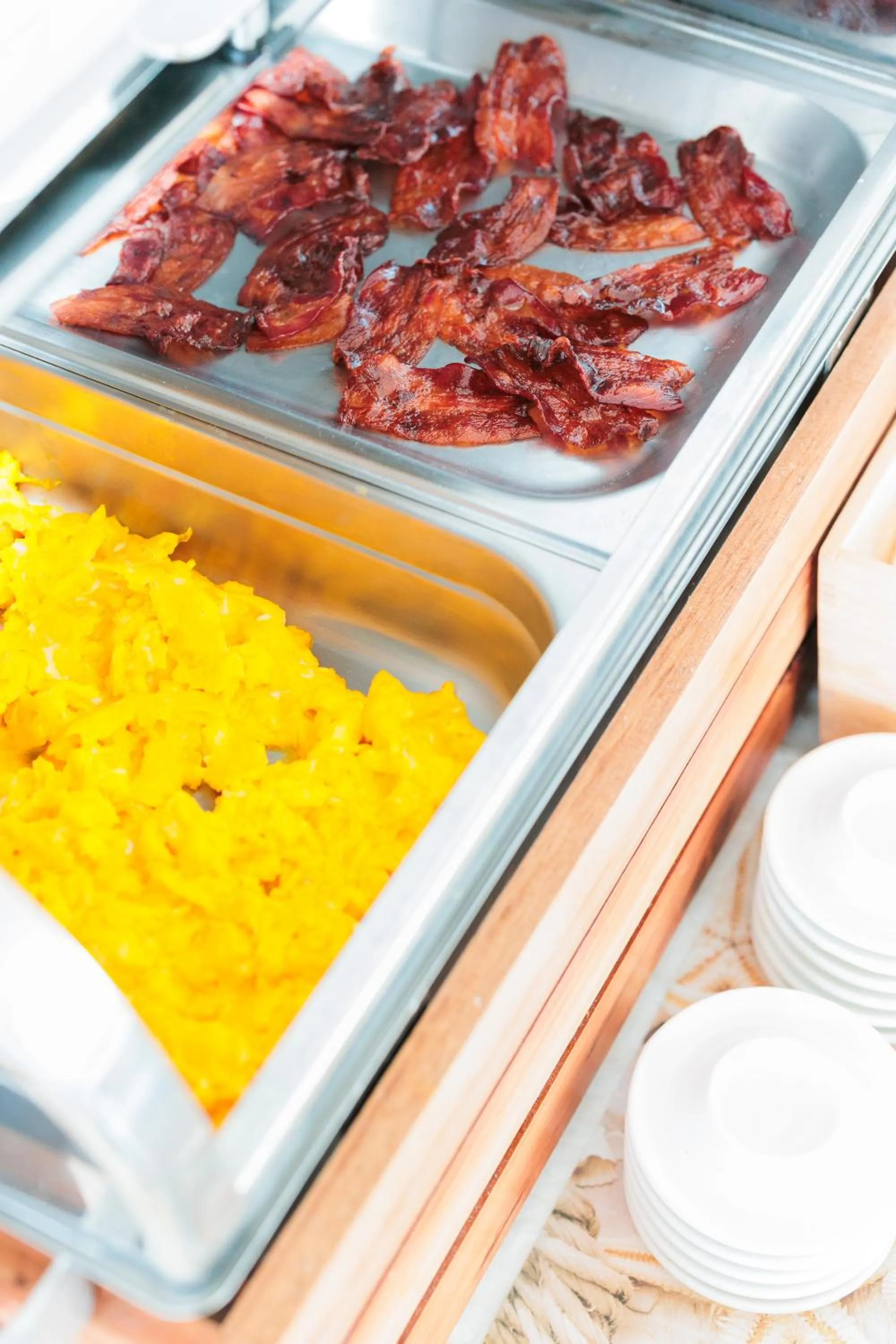 Breakfast in Hotel Centrale Miramare