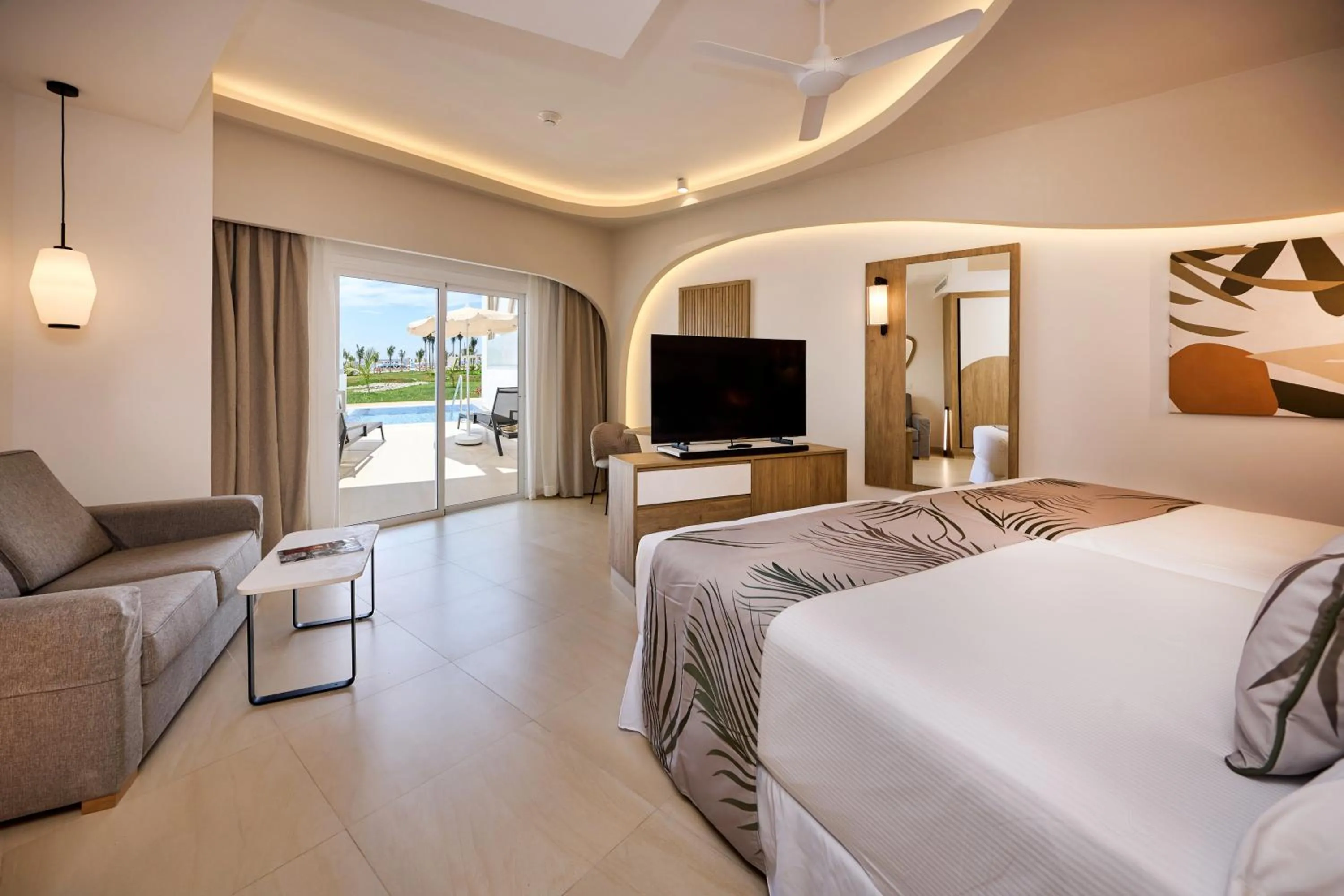 Bed in Riu Palace Aquarelle - All Inclusive