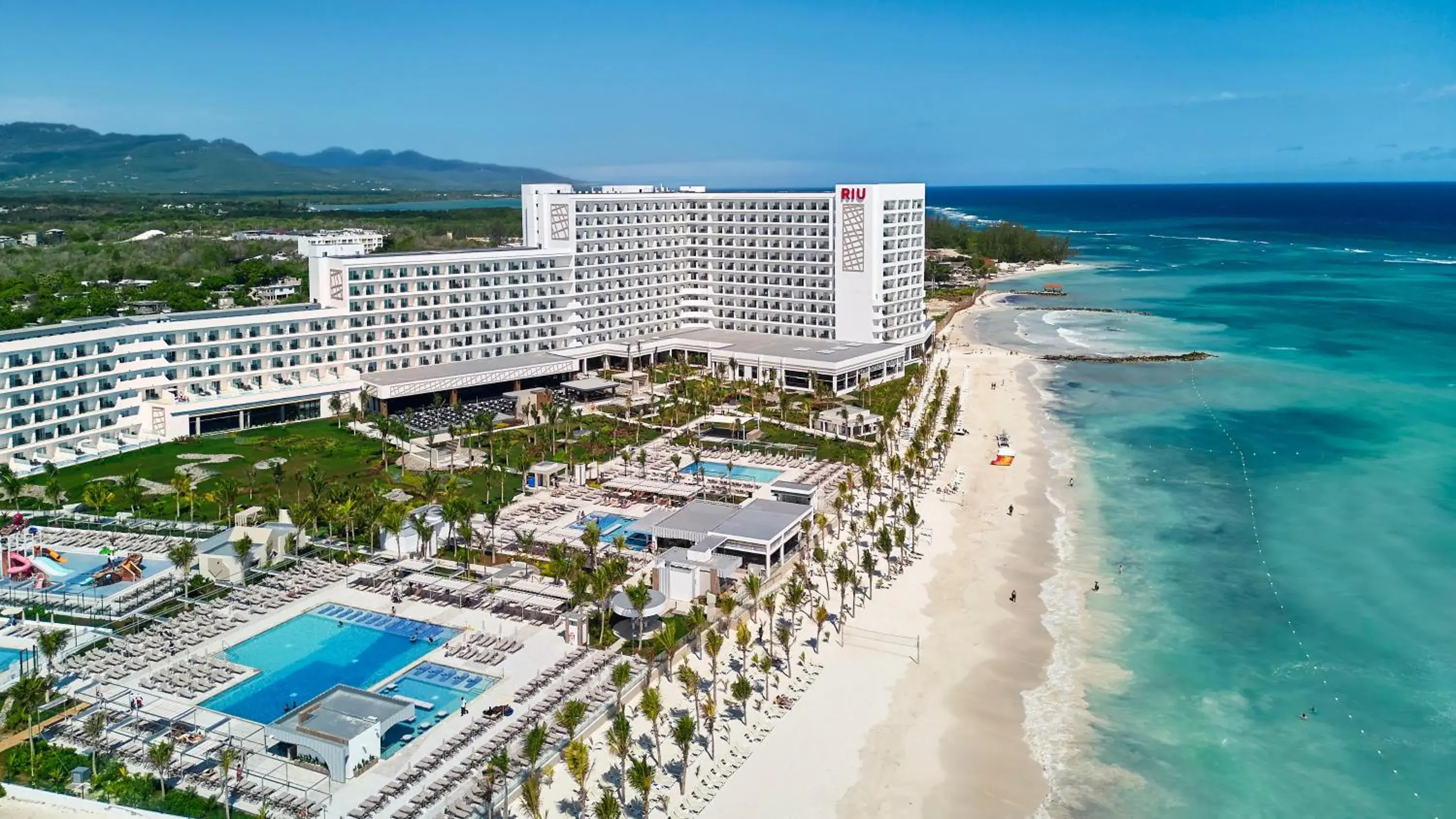 Bird's eye view in Riu Palace Aquarelle - All Inclusive Bird's eye view in Riu Palace Aquarelle - All Inclusive