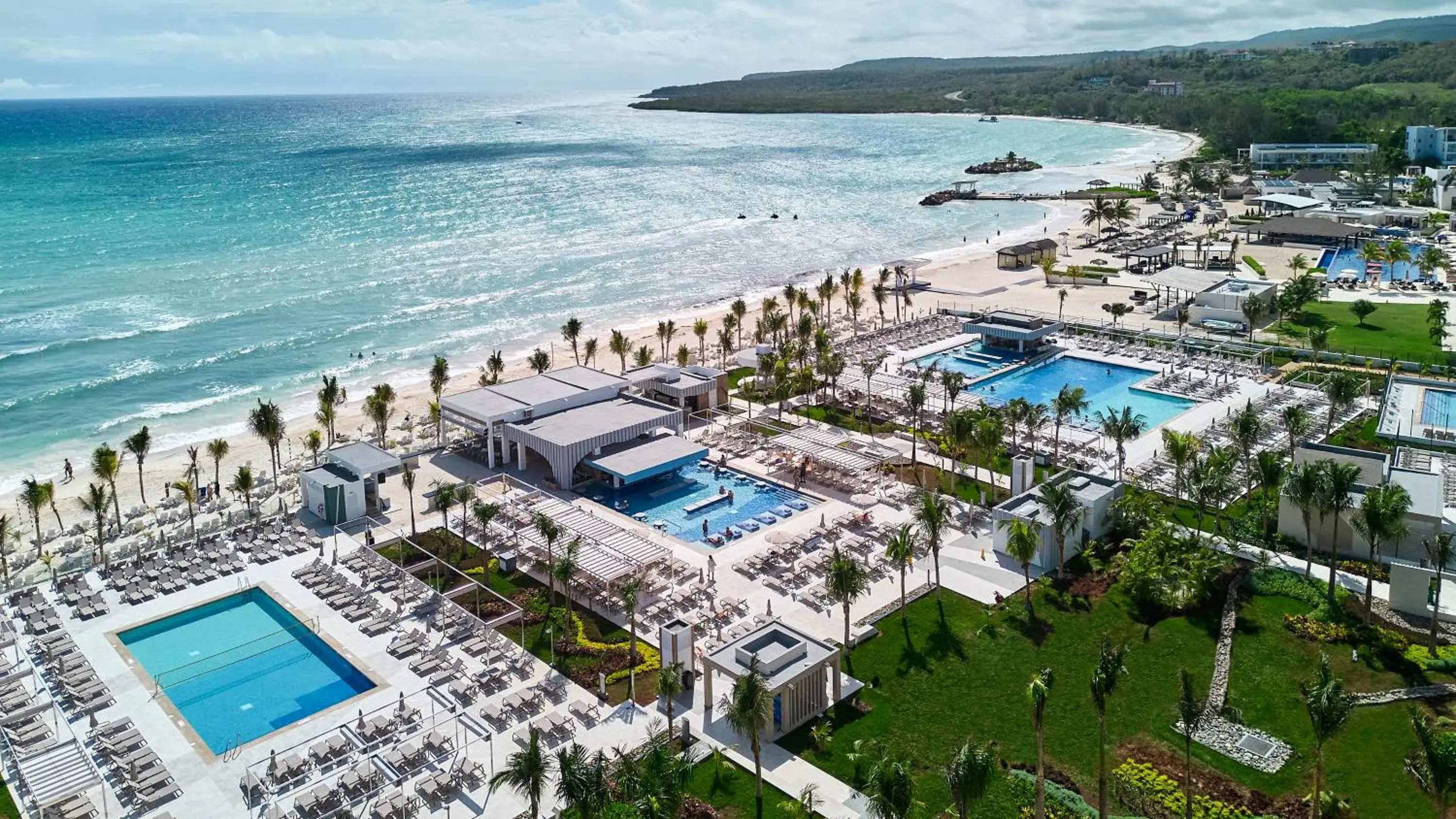 Bird's eye view in Riu Palace Aquarelle - All Inclusive Bird's eye view in Riu Palace Aquarelle - All Inclusive