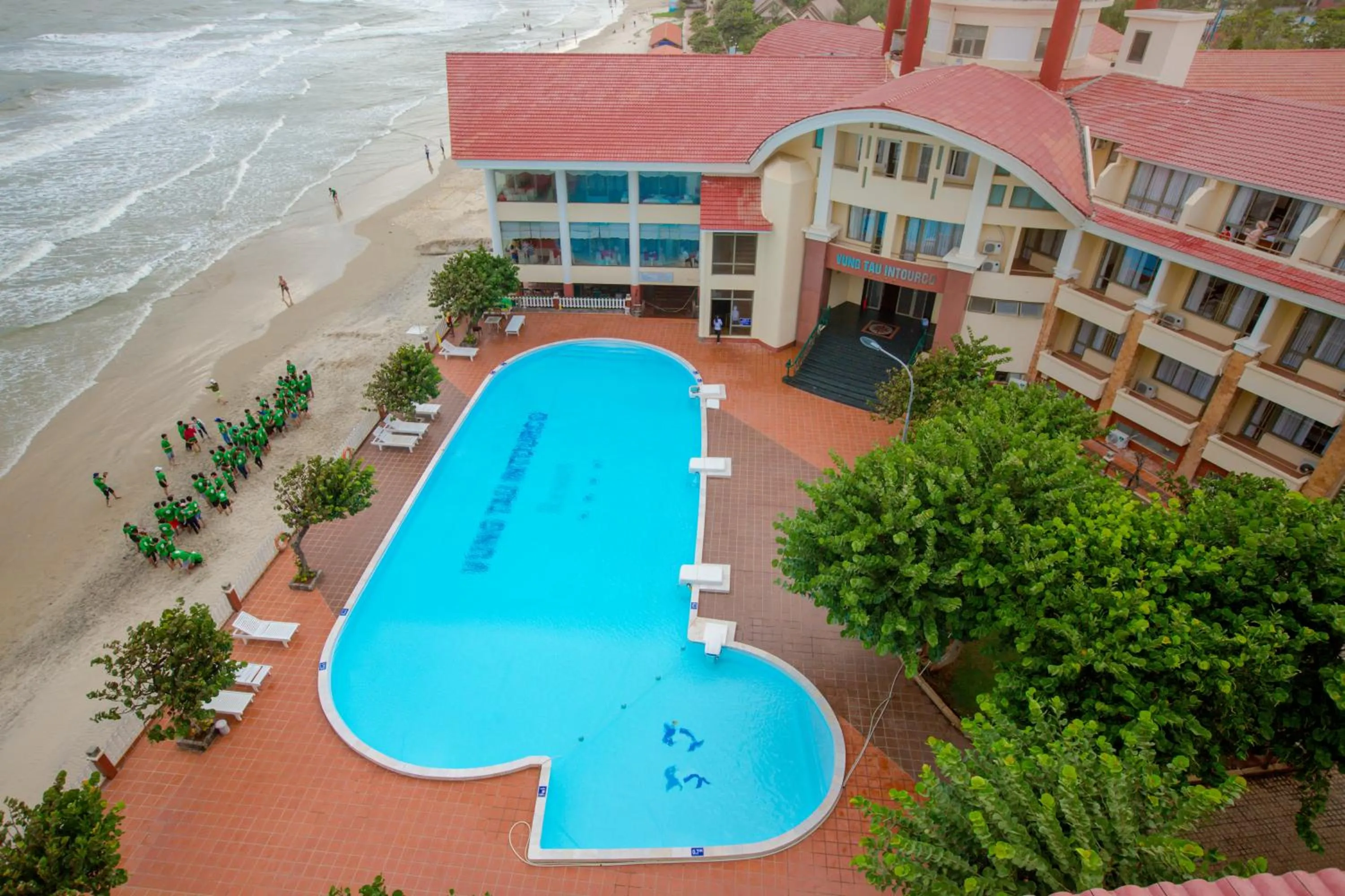 Swimming pool in Vung Tau Intourco Resort