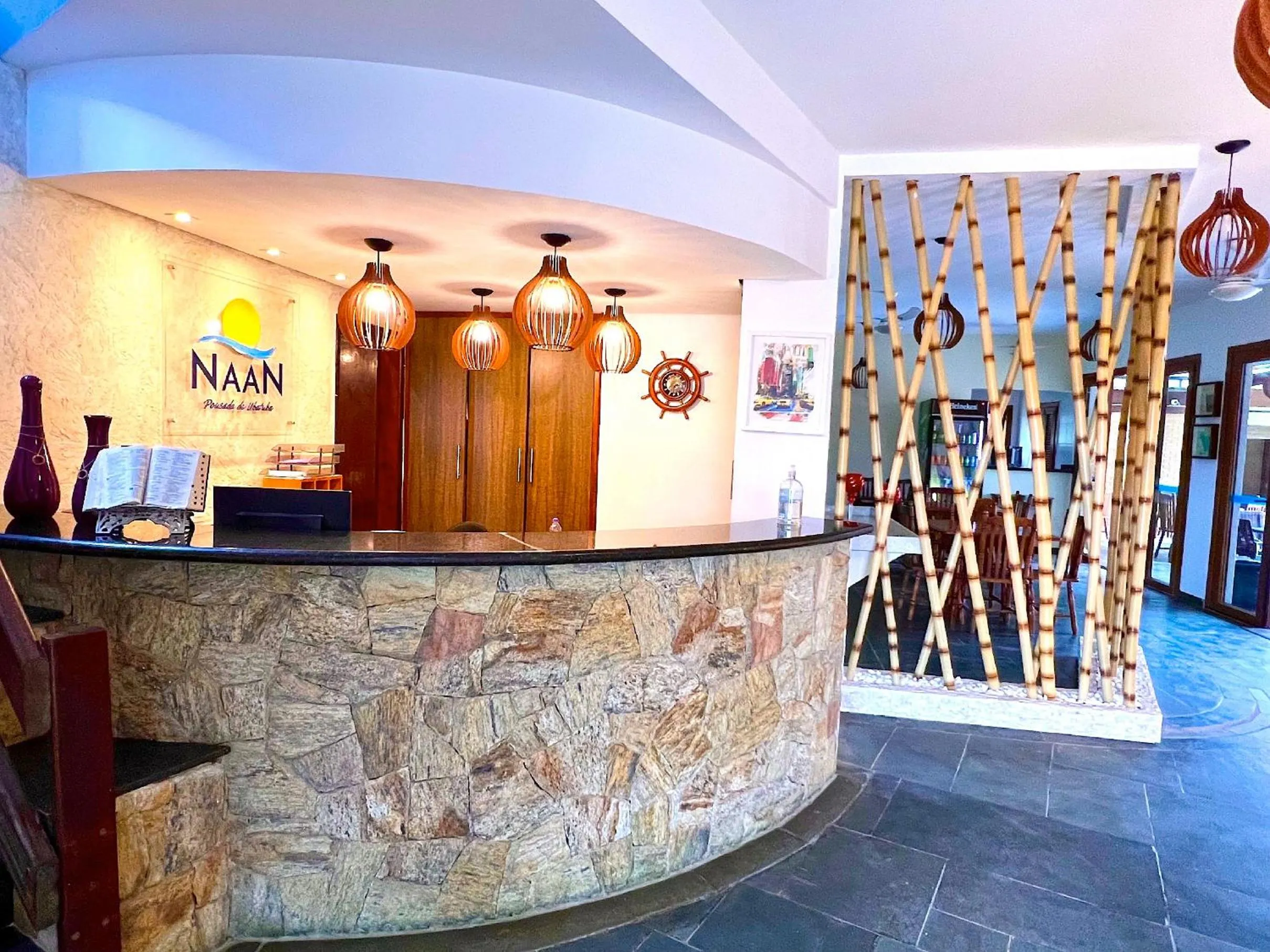Lobby or reception in Pousada NAAN Lázaro Ubatuba