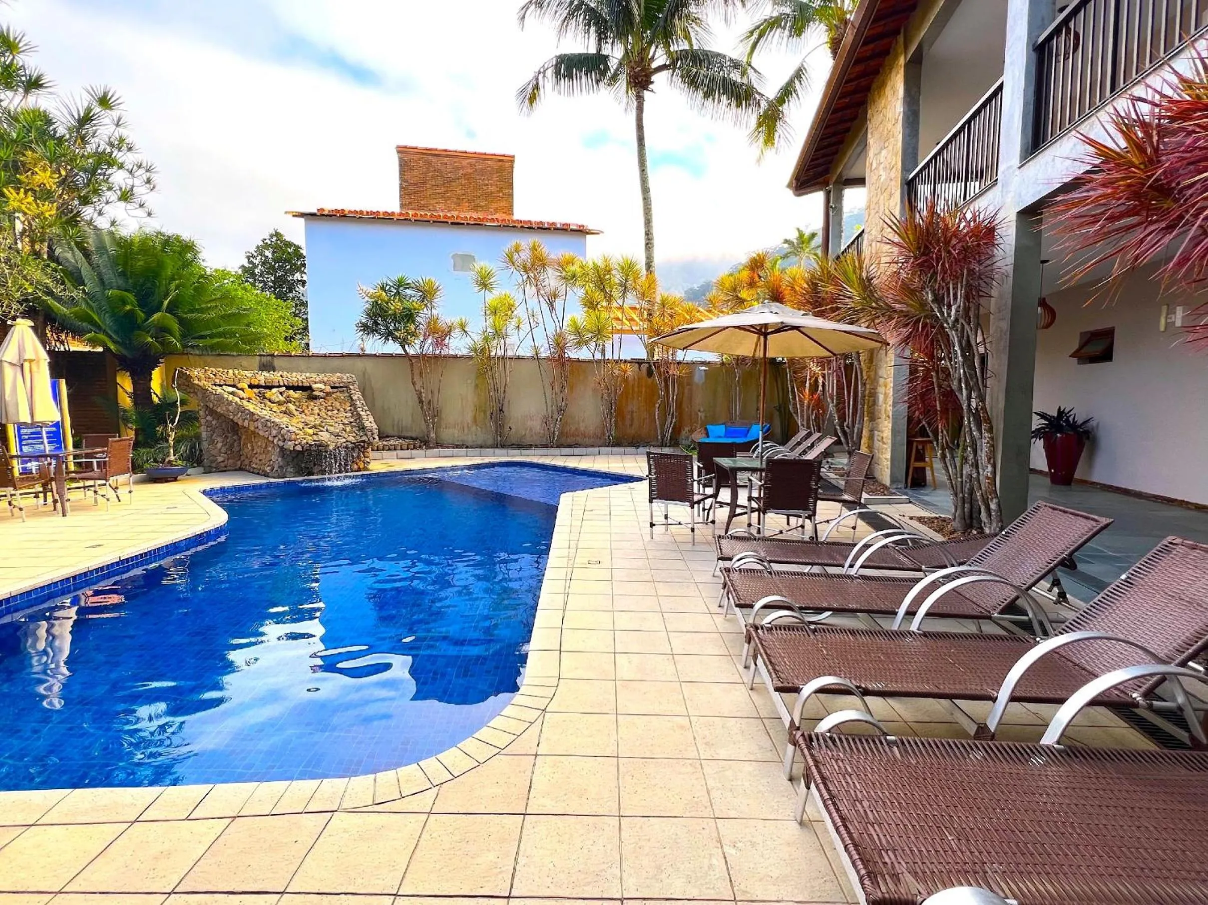 Bird's eye view in Pousada NAAN Lázaro Ubatuba