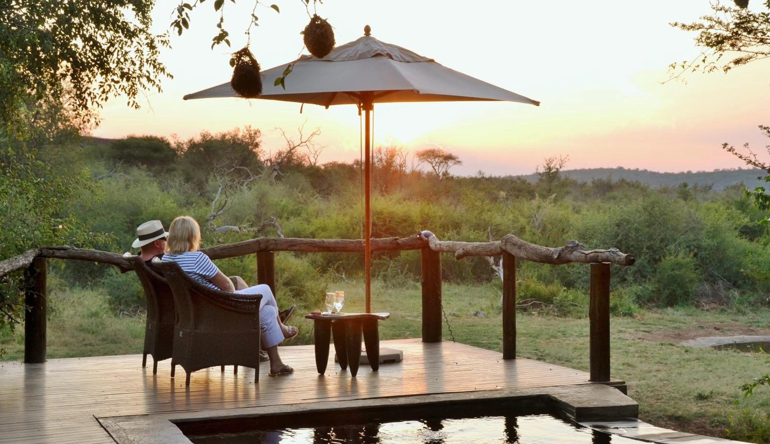 Natural landscape in Motswiri Private Safari Lodge