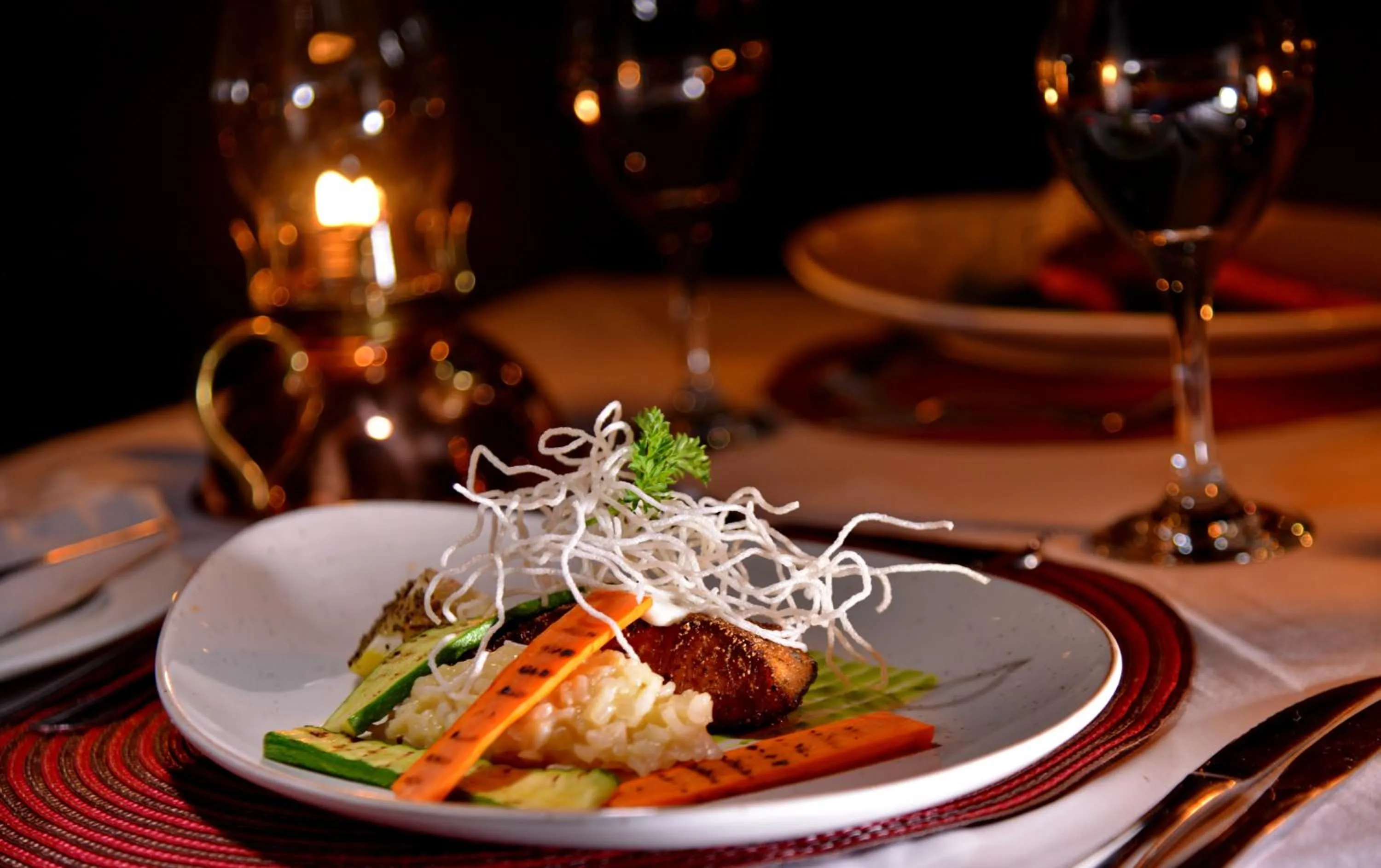 Dining area in Motswiri Private Safari Lodge
