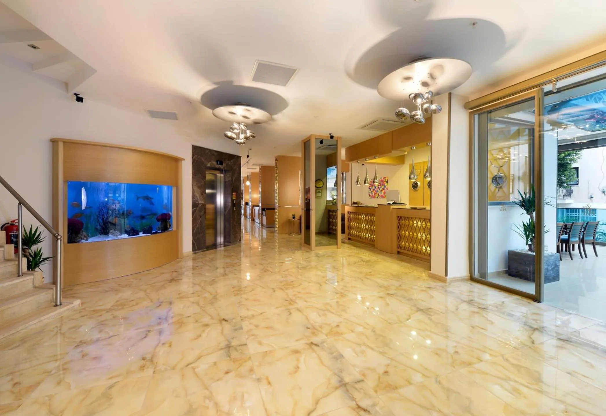 Lobby or reception in Aurasia Design Hotel