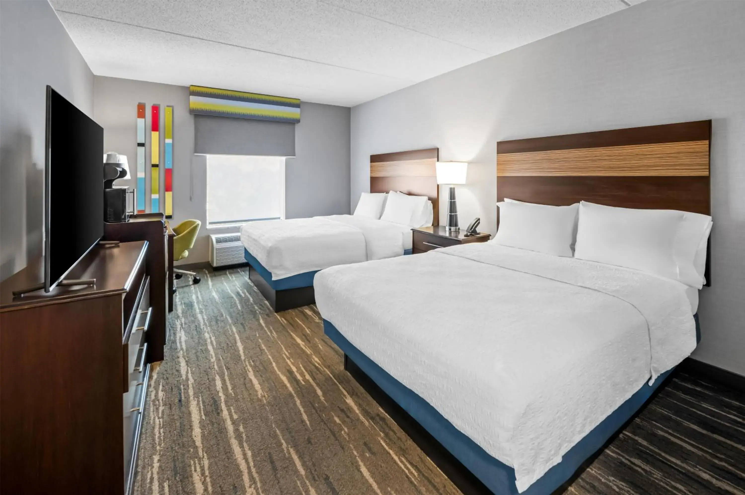 Bed in Hampton Inn and Suites Camp Springs Bed in Hampton Inn and Suites Camp Springs