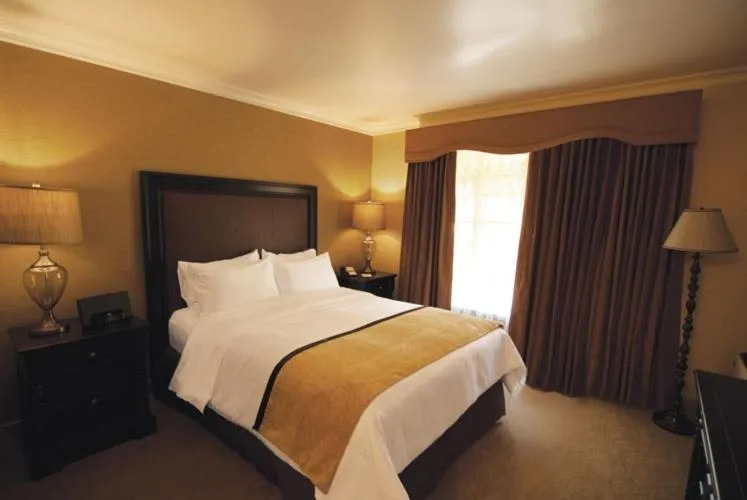 Bed in The Inn at UCLA
