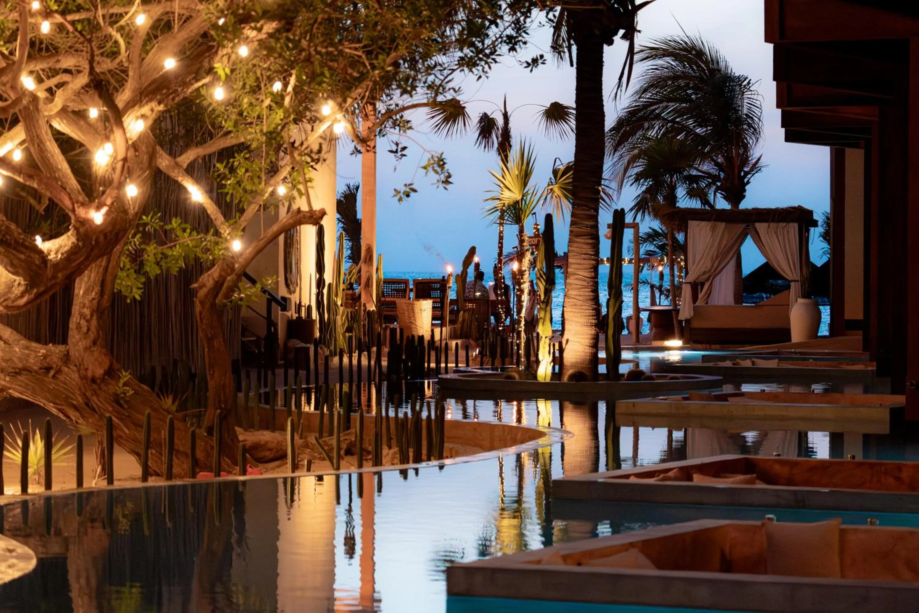 Night in AWA Holbox Hotel Boutique - Beach Front