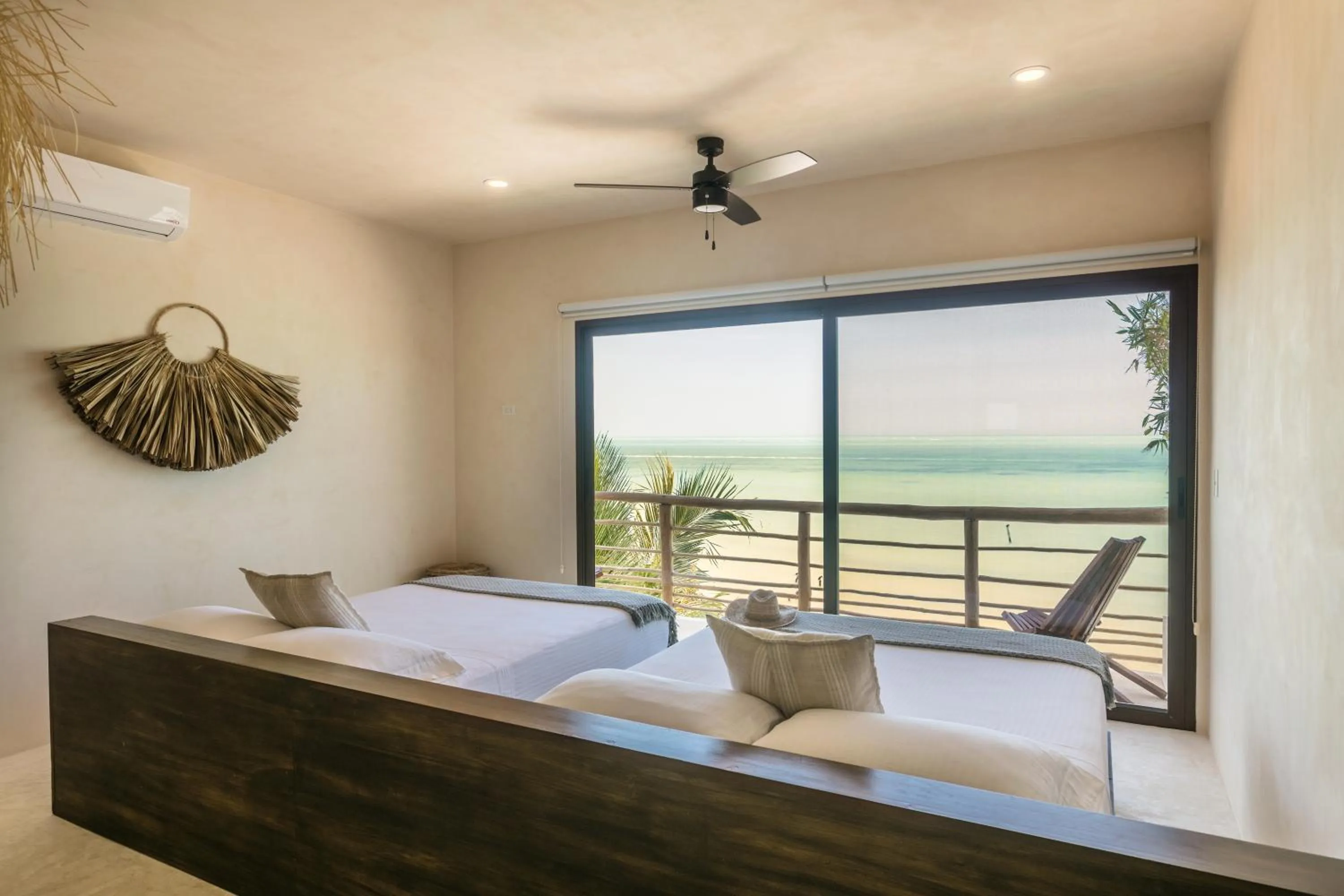 Quadruple Room with Sea View in AWA Holbox Hotel Boutique - Beach Front