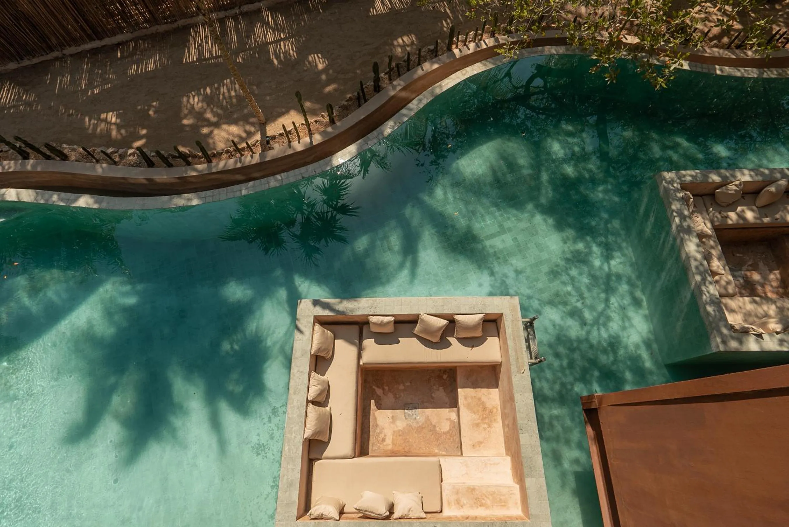 Swimming pool in AWA Holbox Hotel Boutique - Beach Front