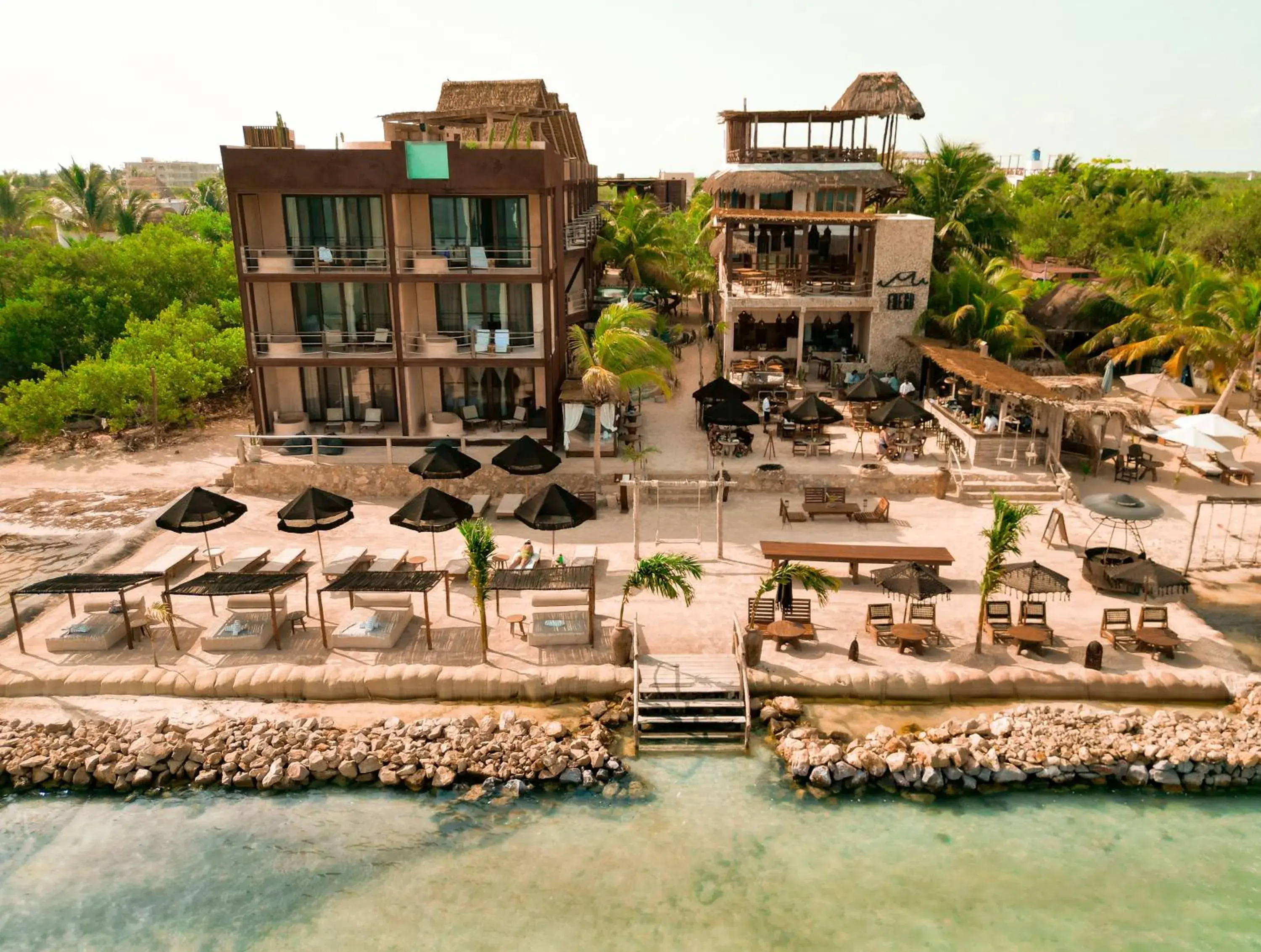 Property building in AWA Holbox Hotel Boutique - Beach Front Property building in AWA Holbox Hotel Boutique - Beach Front