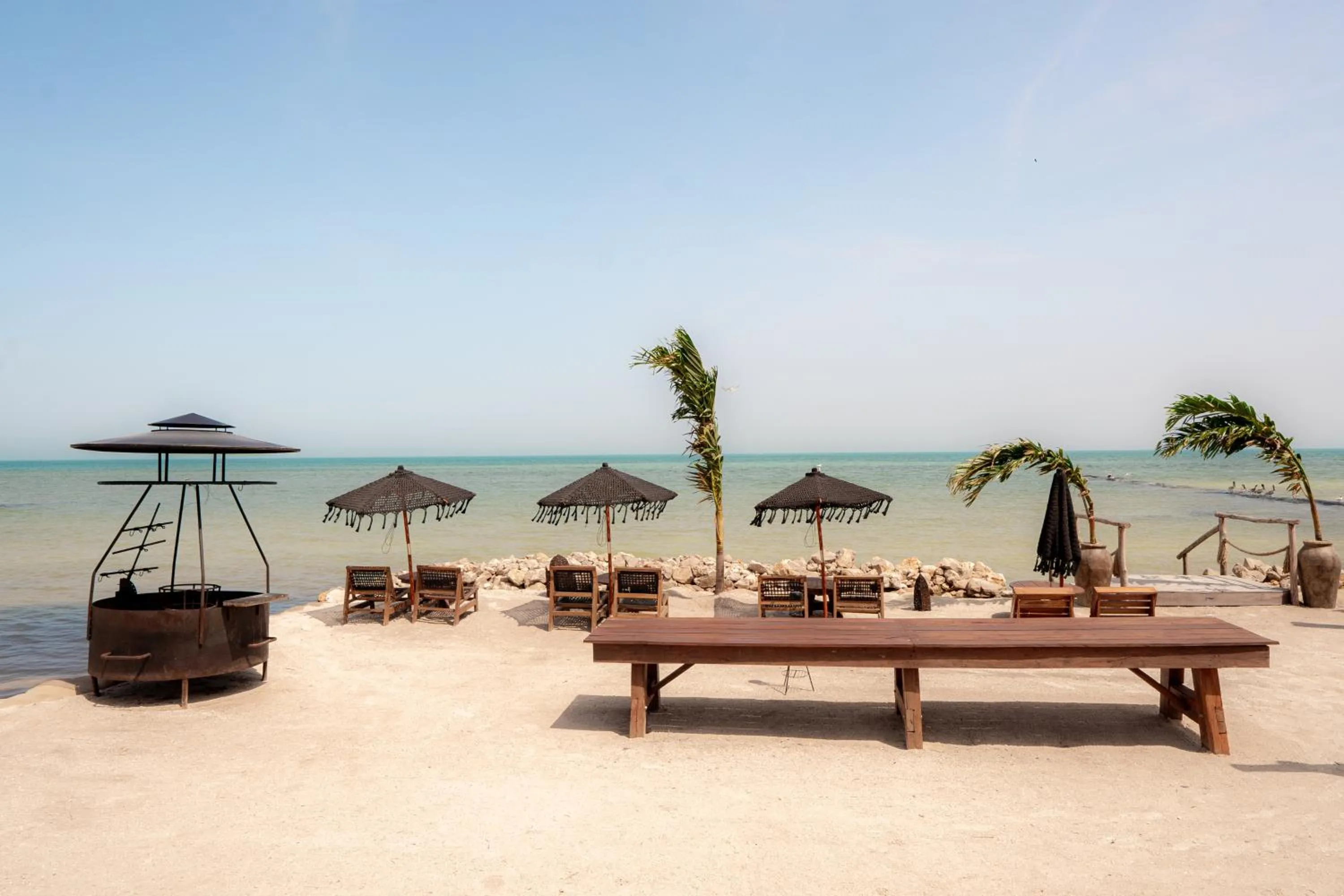 Natural landscape in AWA Holbox Hotel Boutique - Beach Front