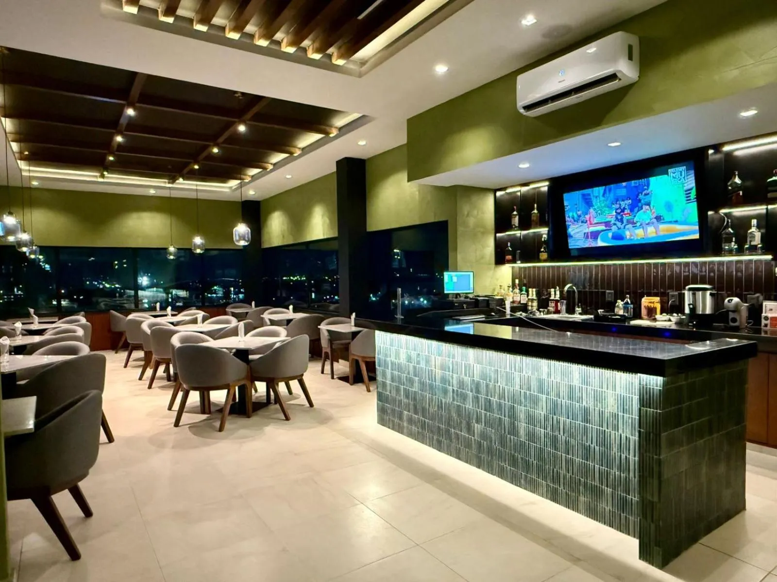 Lounge or bar in Hotel Myst.