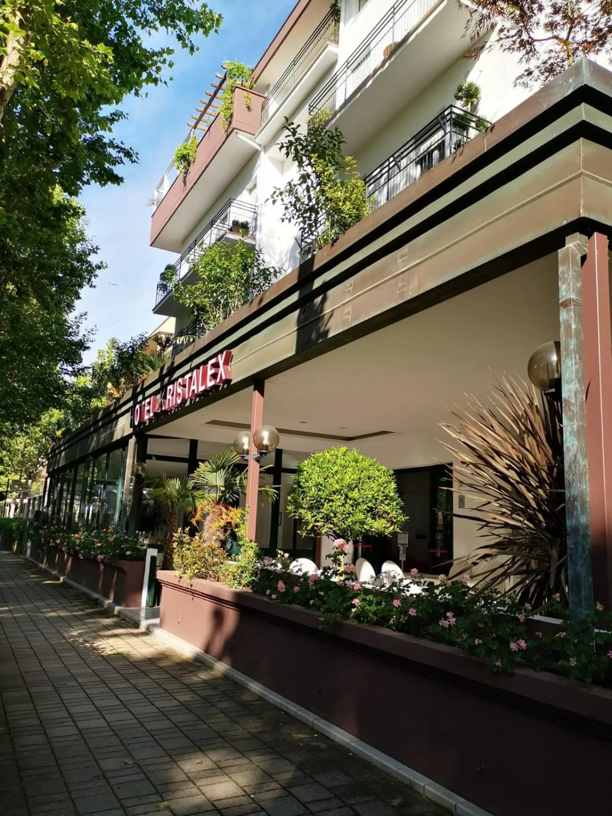 Property building in Kristalex Pet Family Hotel