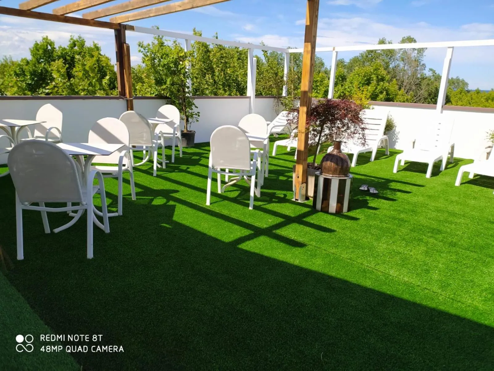 Balcony/Terrace in Kristalex Pet Family Hotel