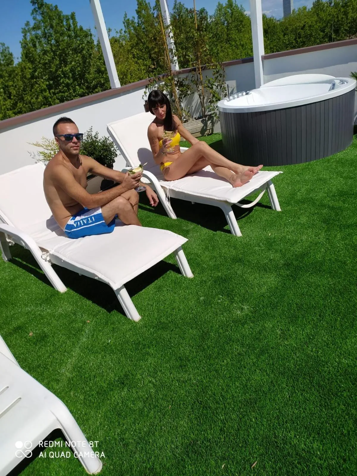 Balcony/Terrace in Kristalex Pet Family Hotel