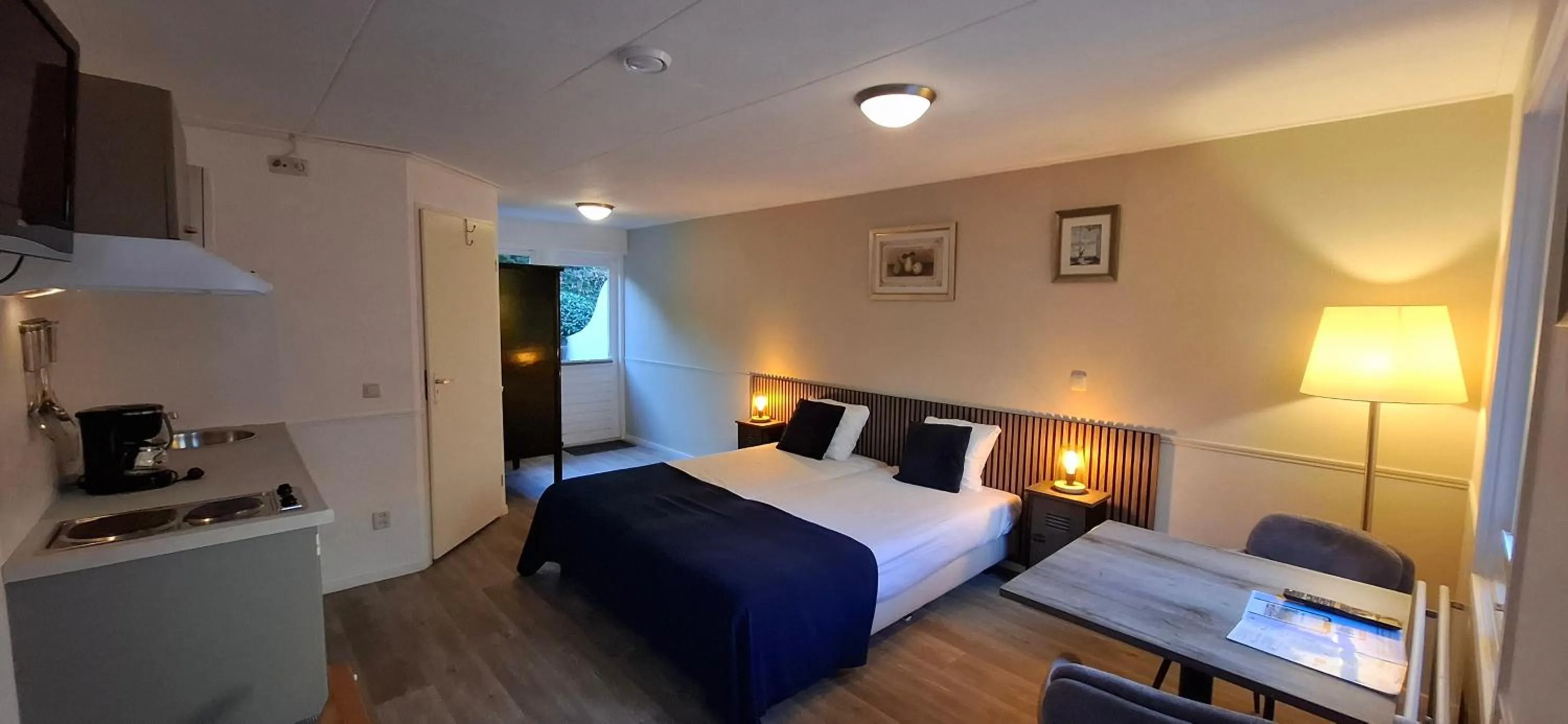 Bed in Hotel Randduin