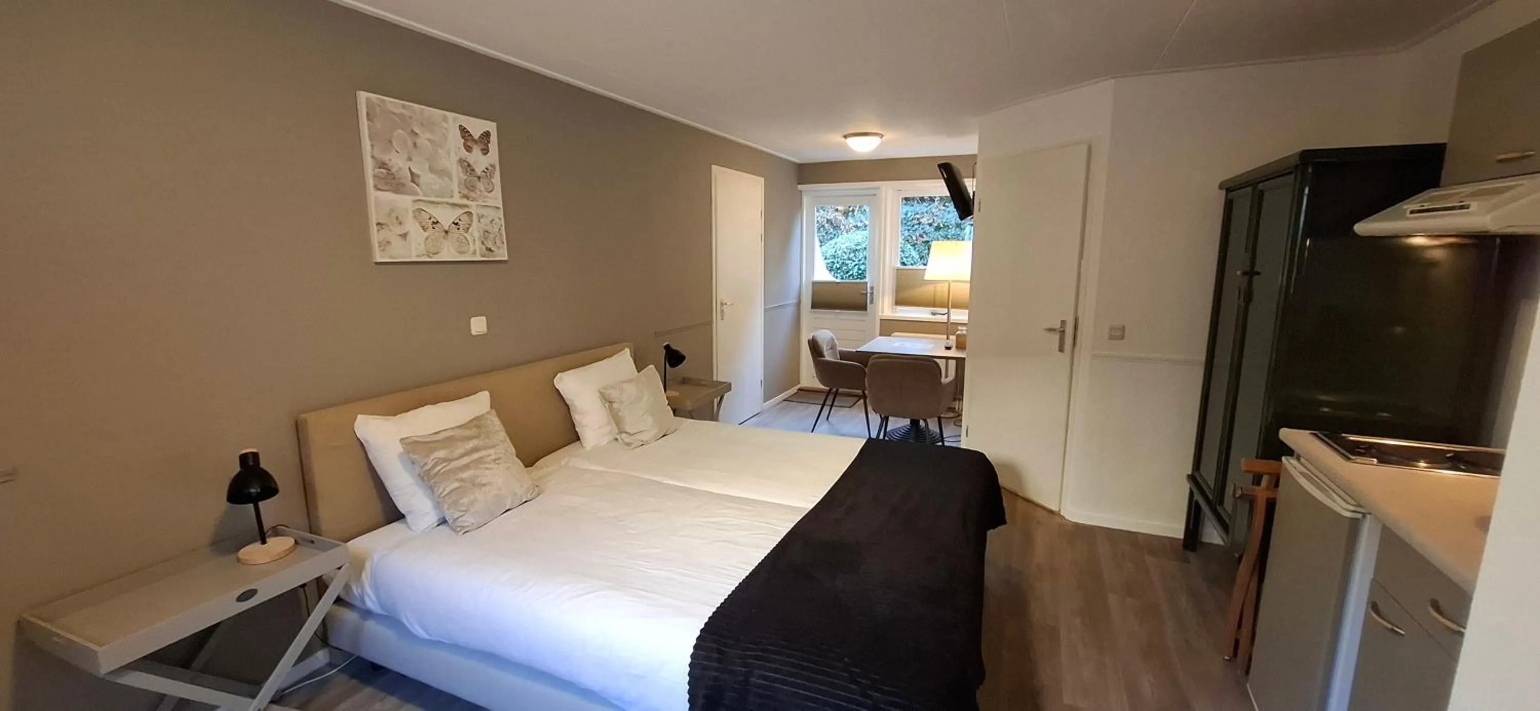 Bed in Hotel Randduin