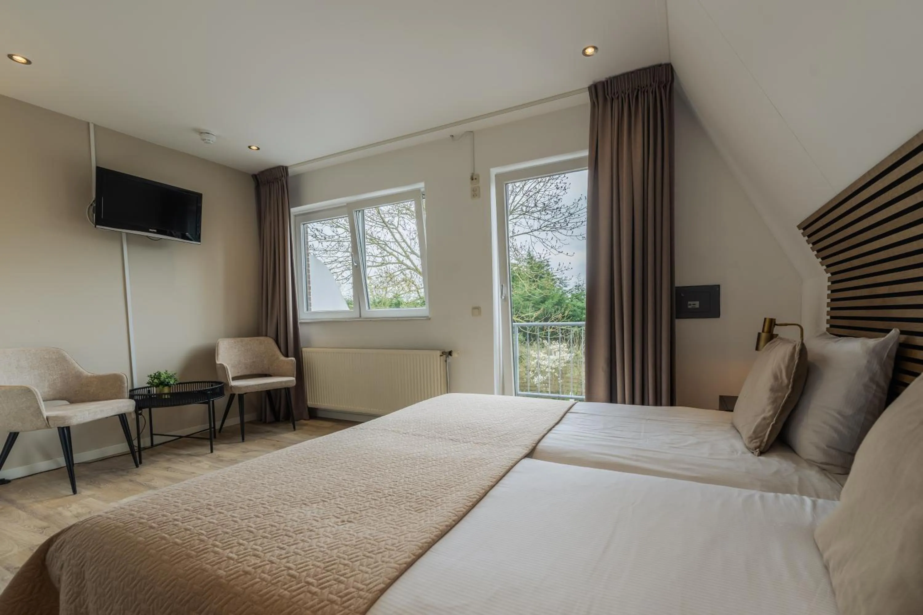 Bed in Hotel Randduin