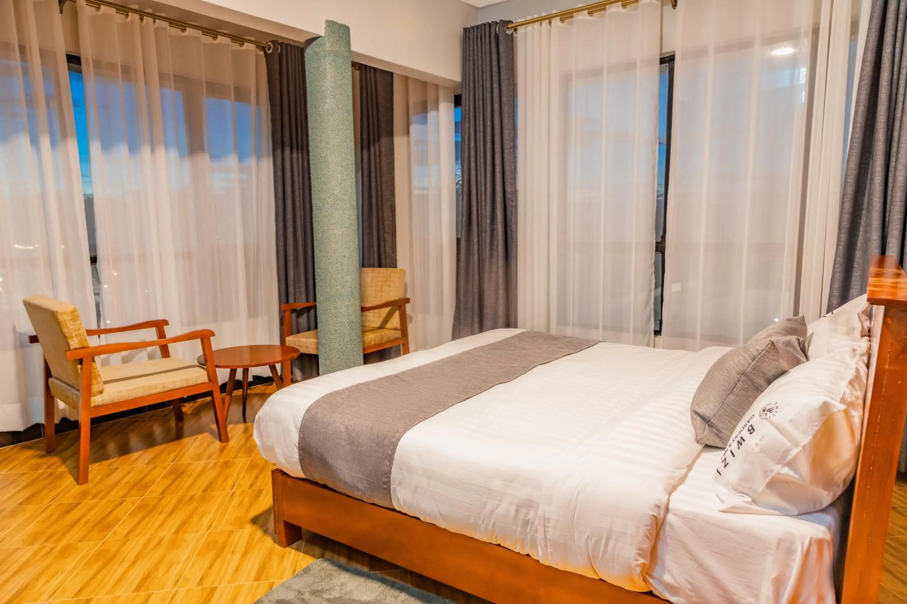 Bed in Bwizi Resort and Gardens