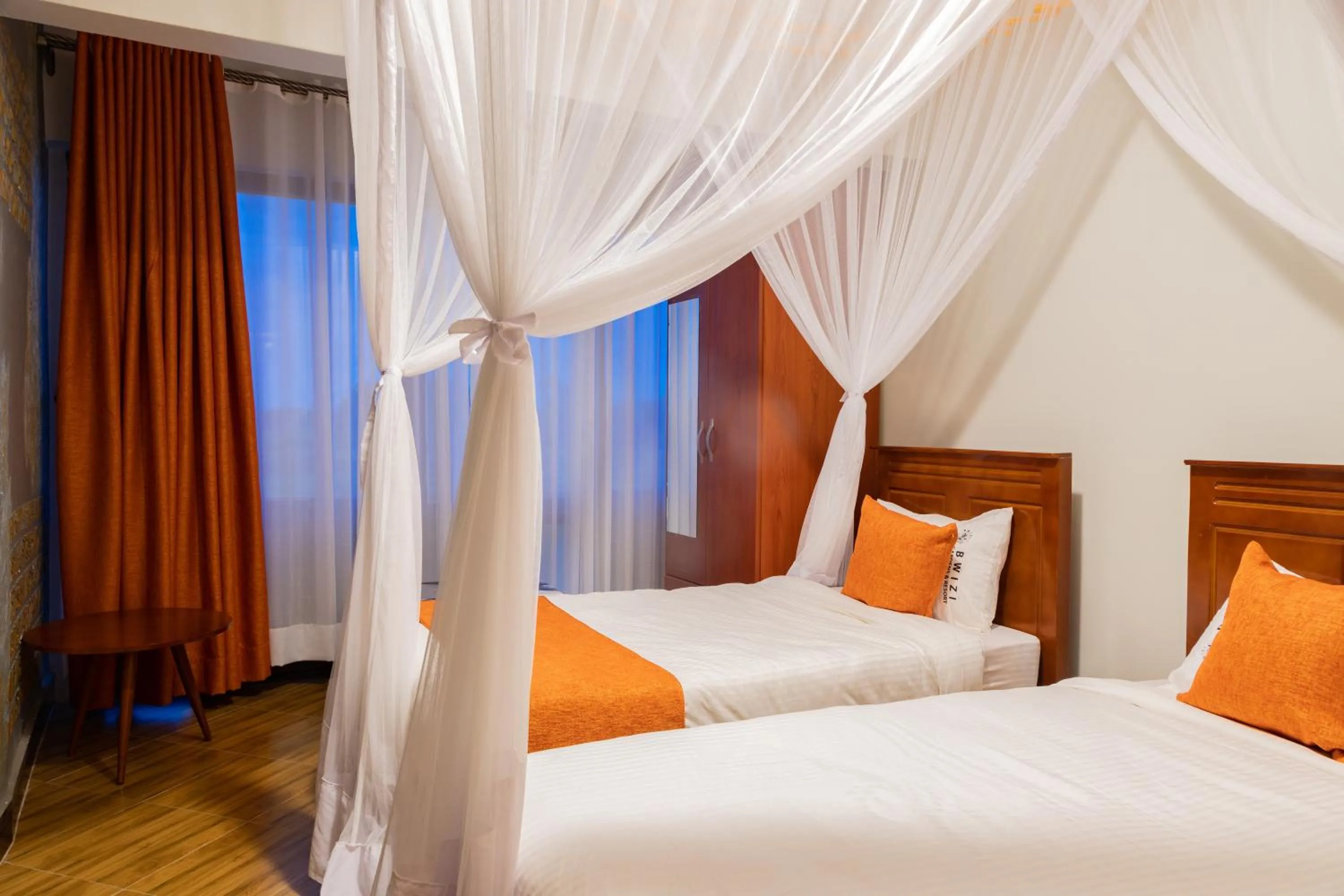 Bed in Bwizi Resort and Gardens