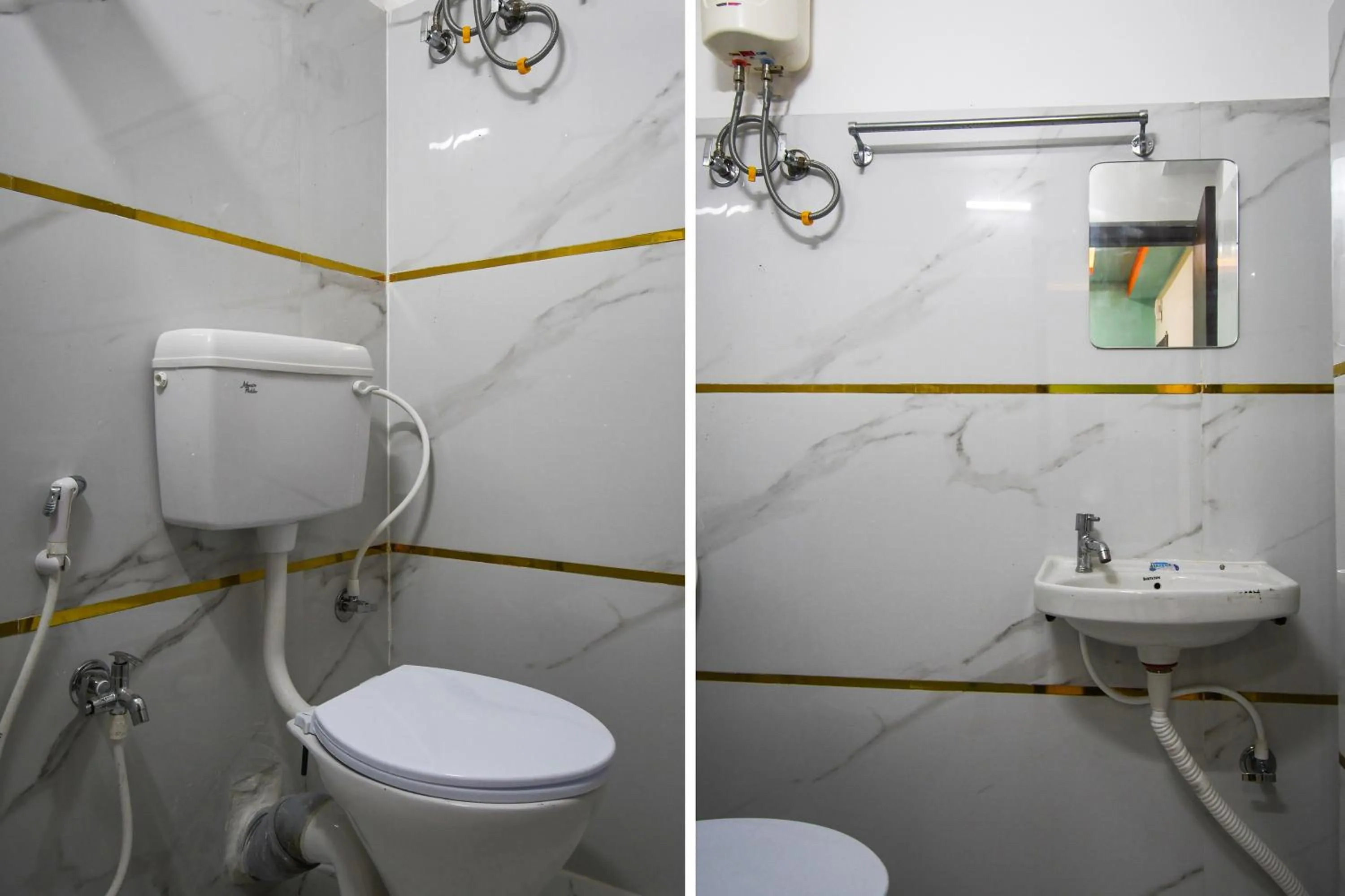 Bathroom in Hotel O by OYO The Royal Velvet