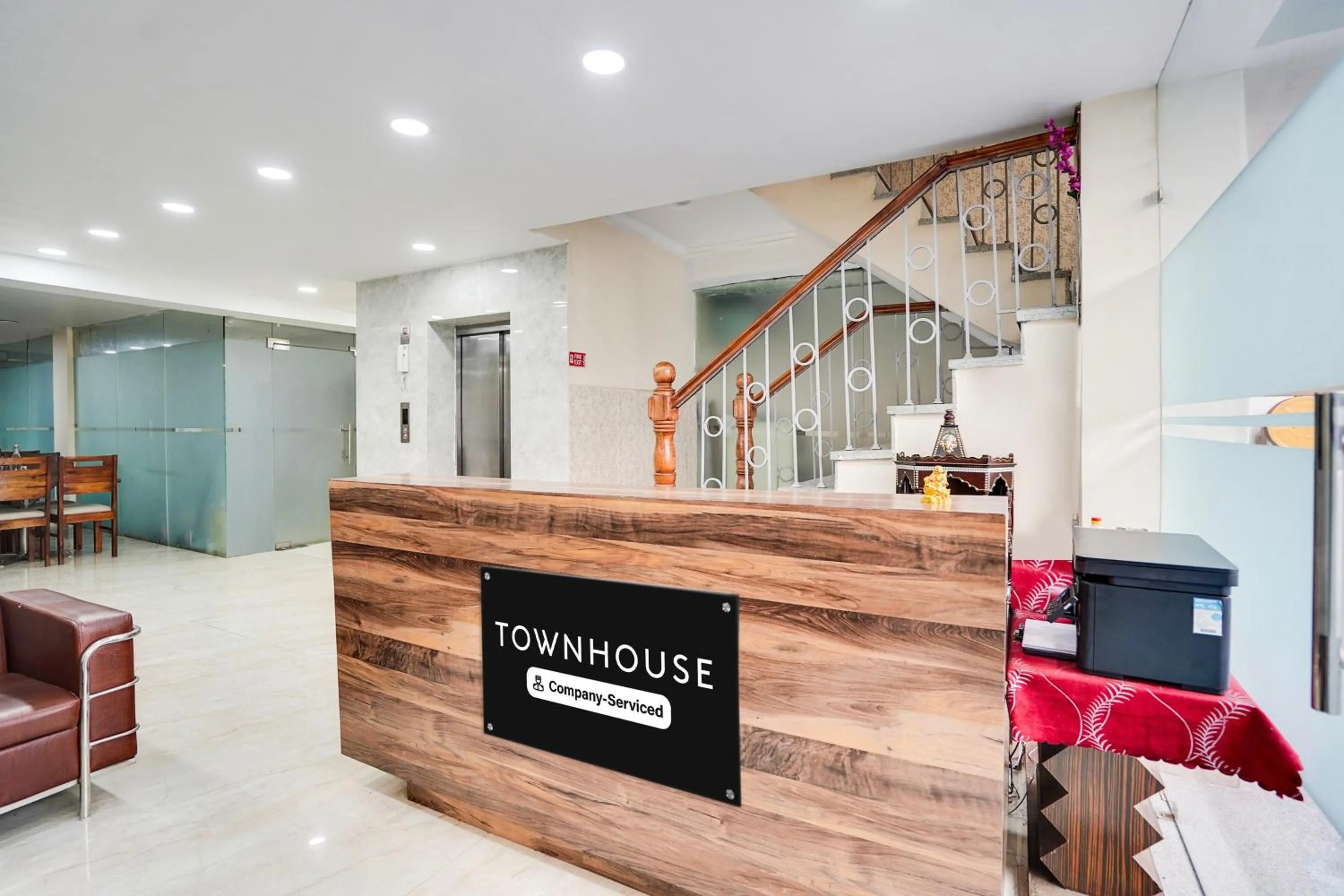 Lobby or reception in Super Townhouse Sector 63 A Noida