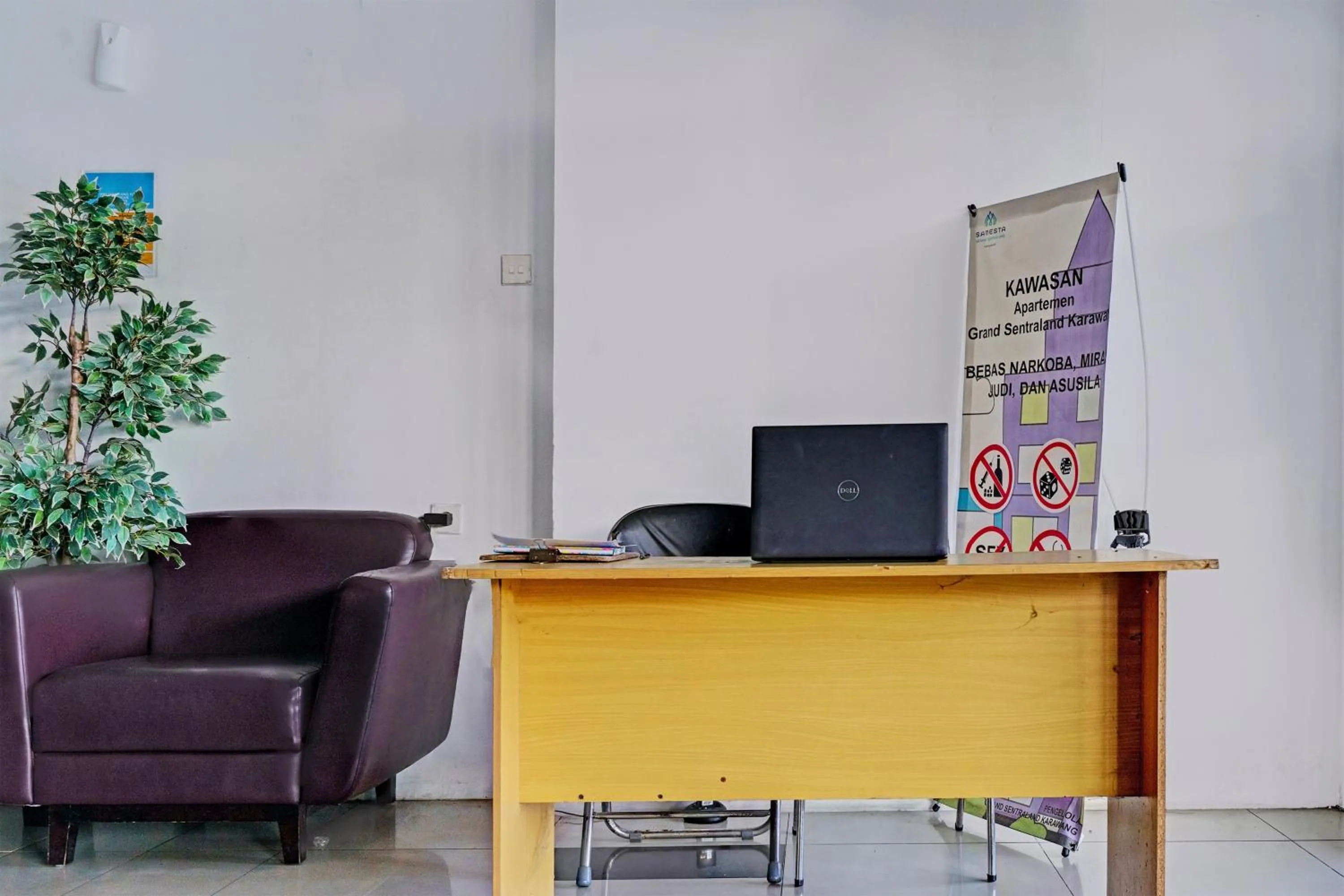 Lobby or reception in Hotel O Apartement Grand Sentraland By Rai Property