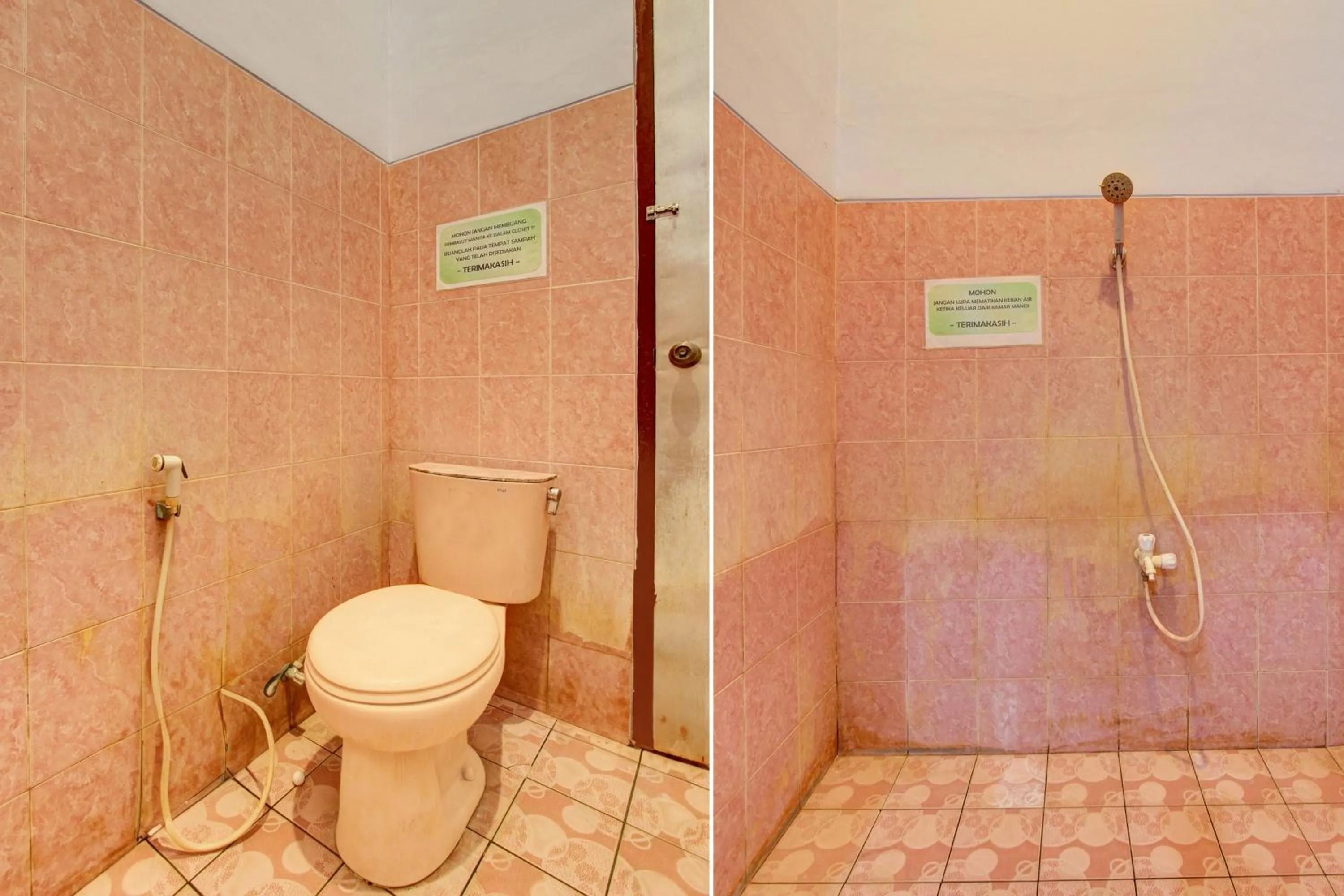 Bathroom in Hotel O Wisma Subur Syariah