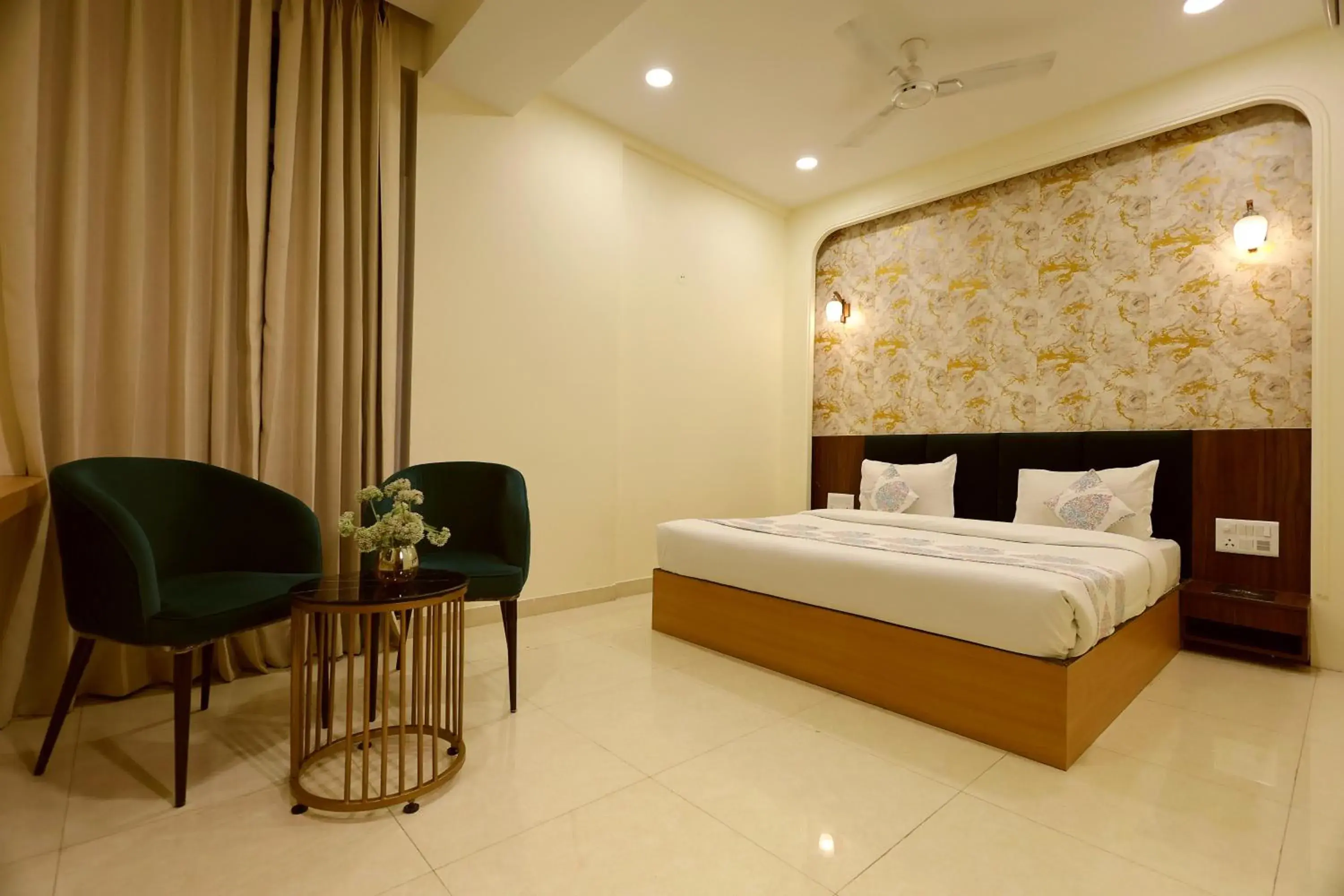 Bed in The Blue Vista Bed in The Blue Vista