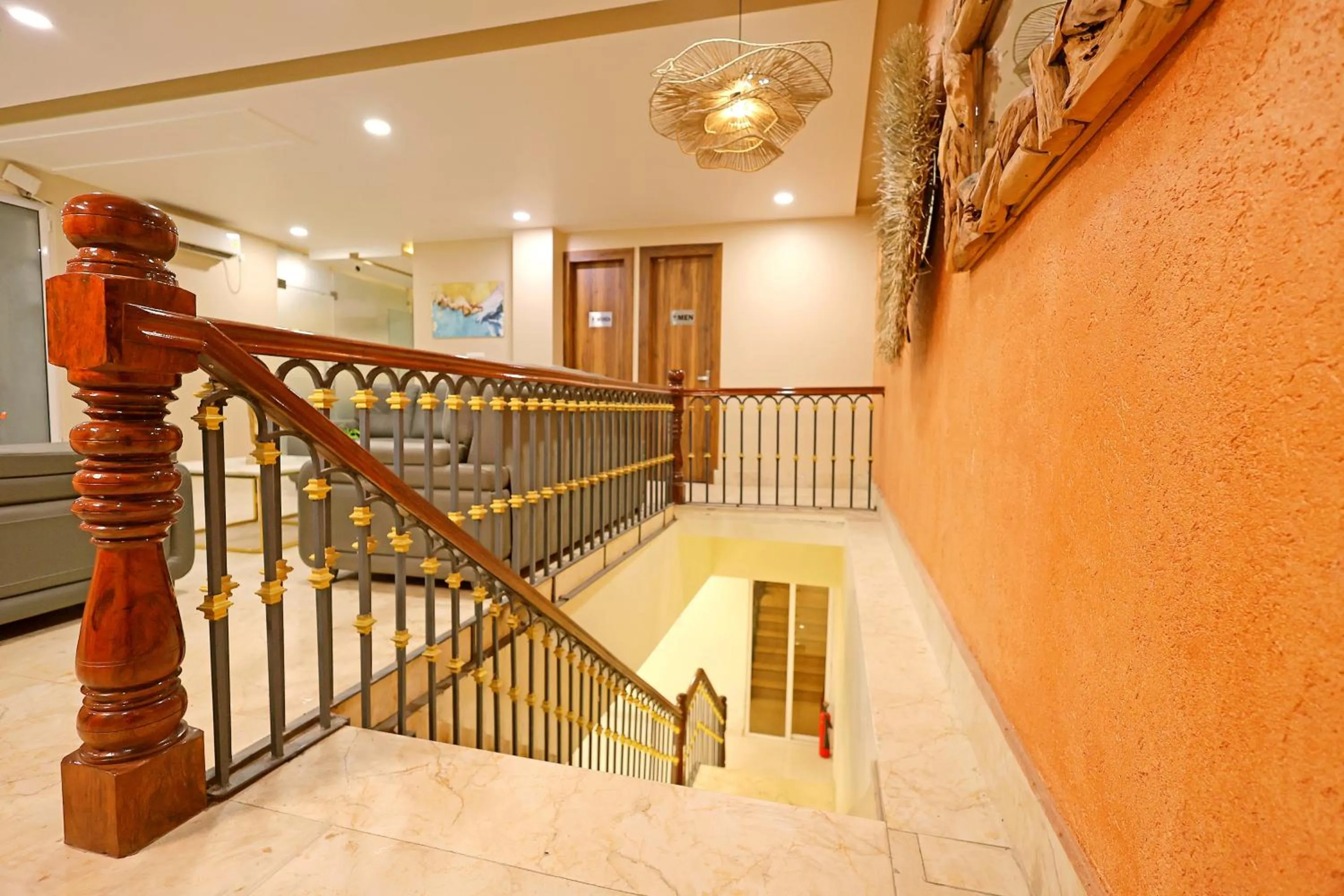 Lobby or reception in The Blue Vista