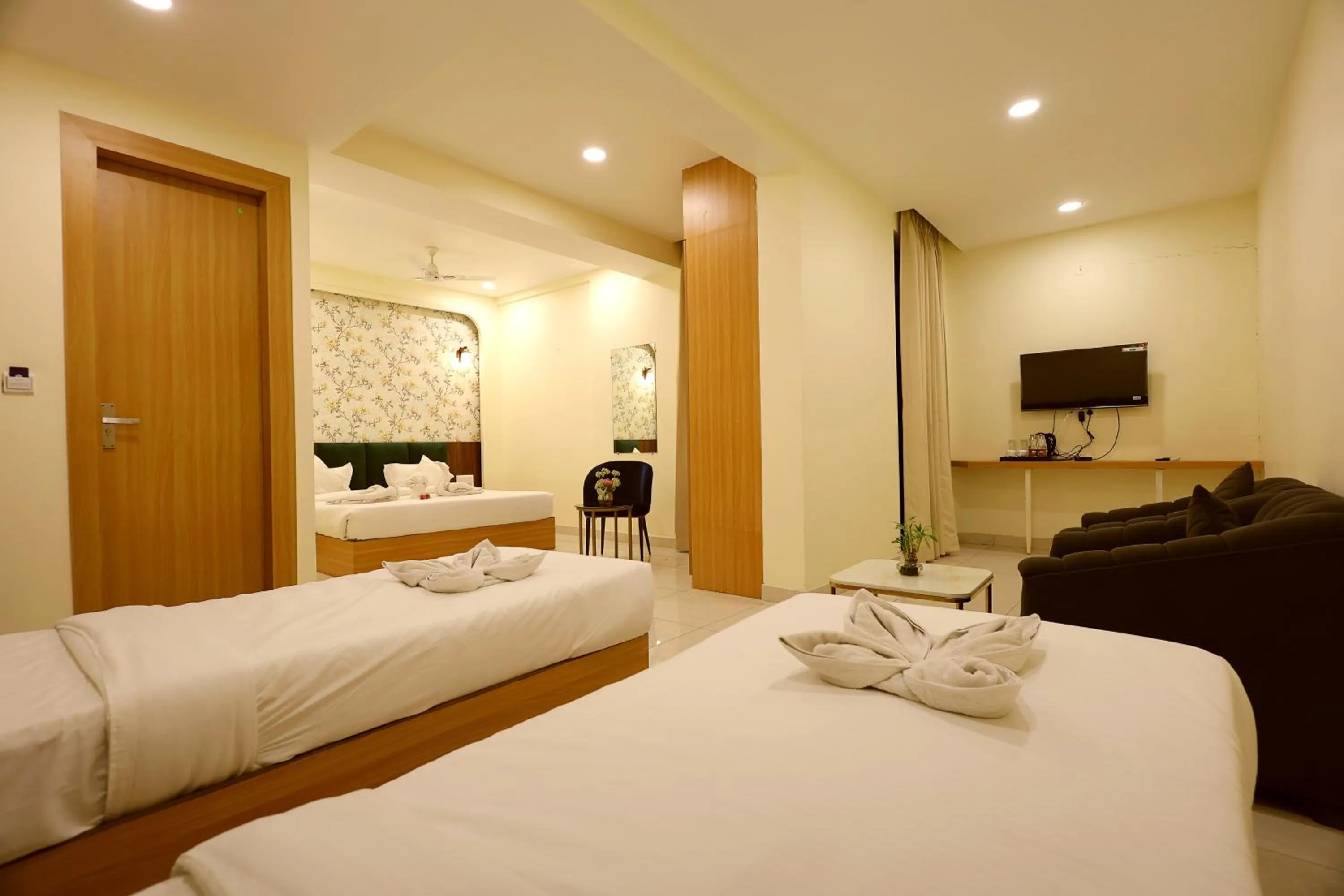 Bed in The Blue Vista